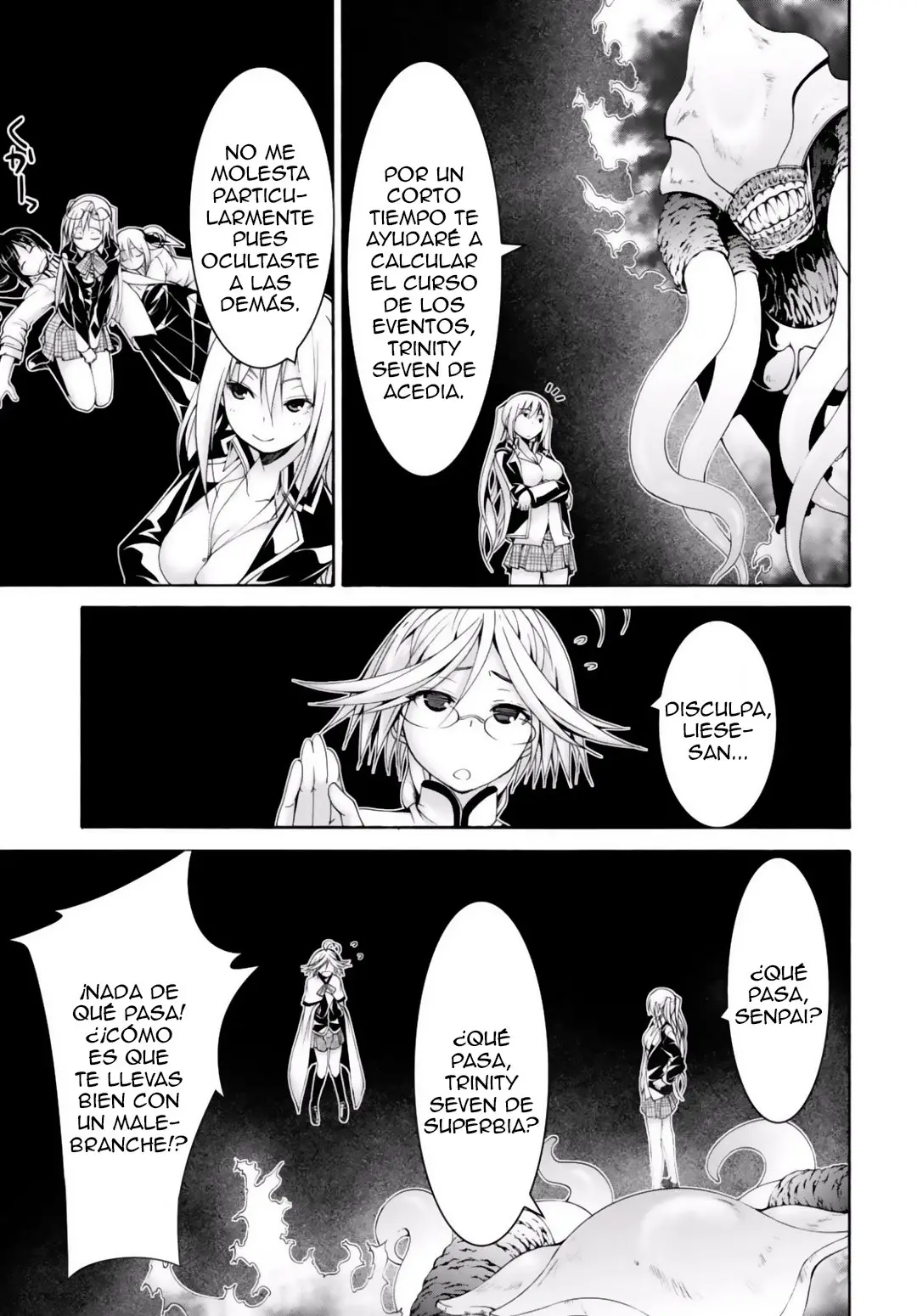 Trinity Seven: 7-Nin no Mahoutsukai capítulo 79 página 18
