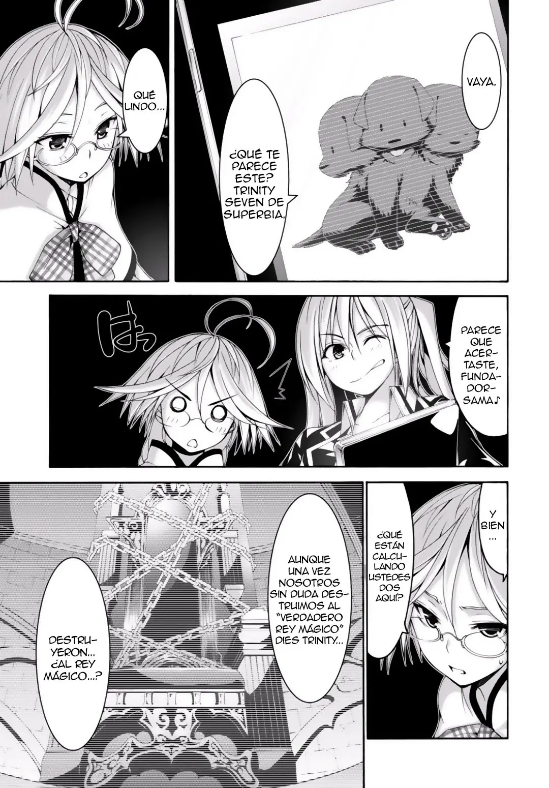Trinity Seven: 7-Nin no Mahoutsukai capítulo 79 página 20