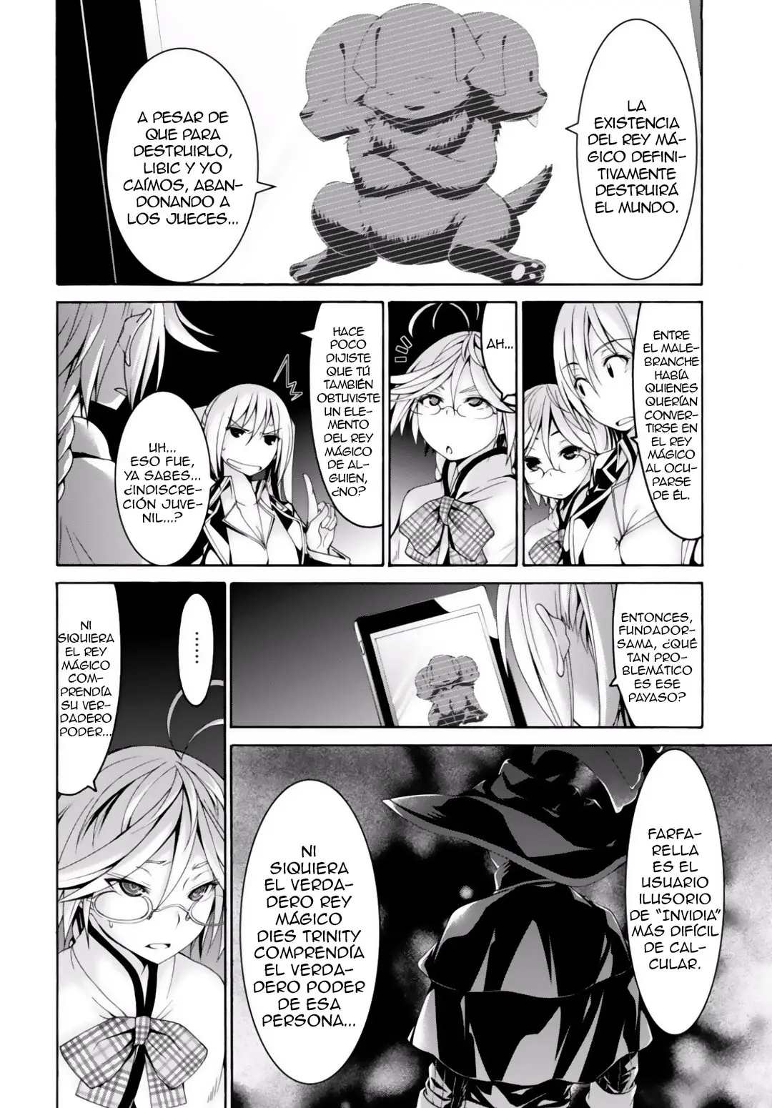 Trinity Seven: 7-Nin no Mahoutsukai capítulo 79 página 21