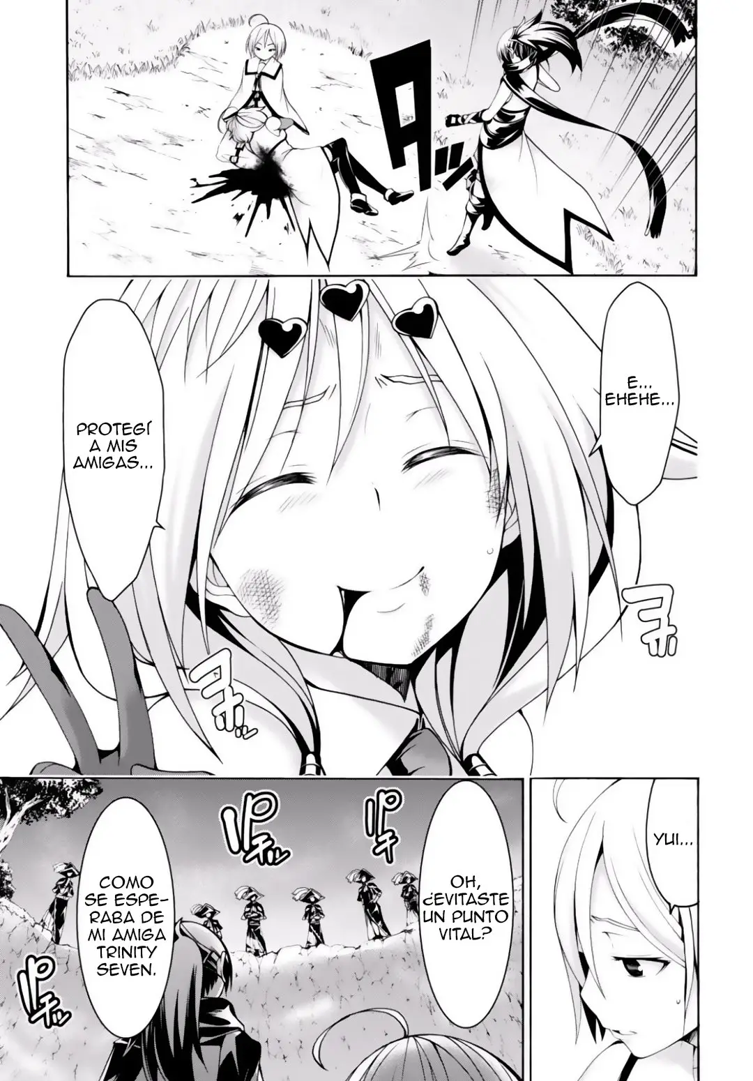 Trinity Seven: 7-Nin no Mahoutsukai capítulo 79 página 32