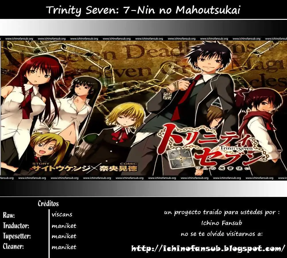 Trinity Seven: 7-Nin no Mahoutsukai capítulo 8 página 35