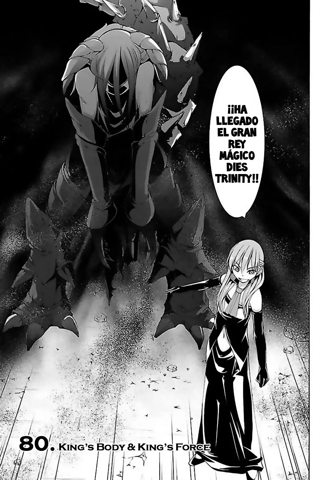 Trinity Seven: 7-Nin no Mahoutsukai capítulo 81 página 2