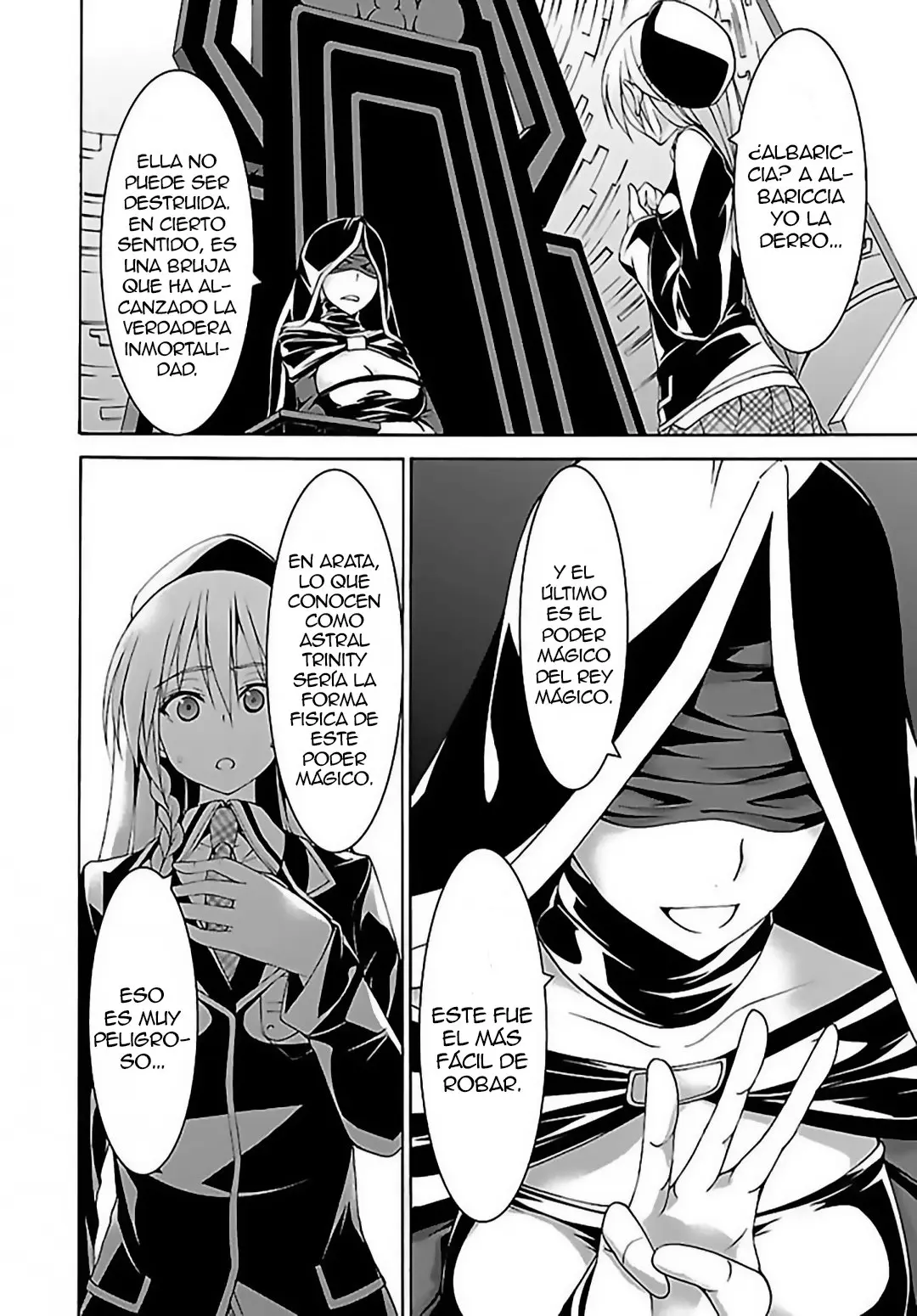 Trinity Seven: 7-Nin no Mahoutsukai capítulo 81 página 21