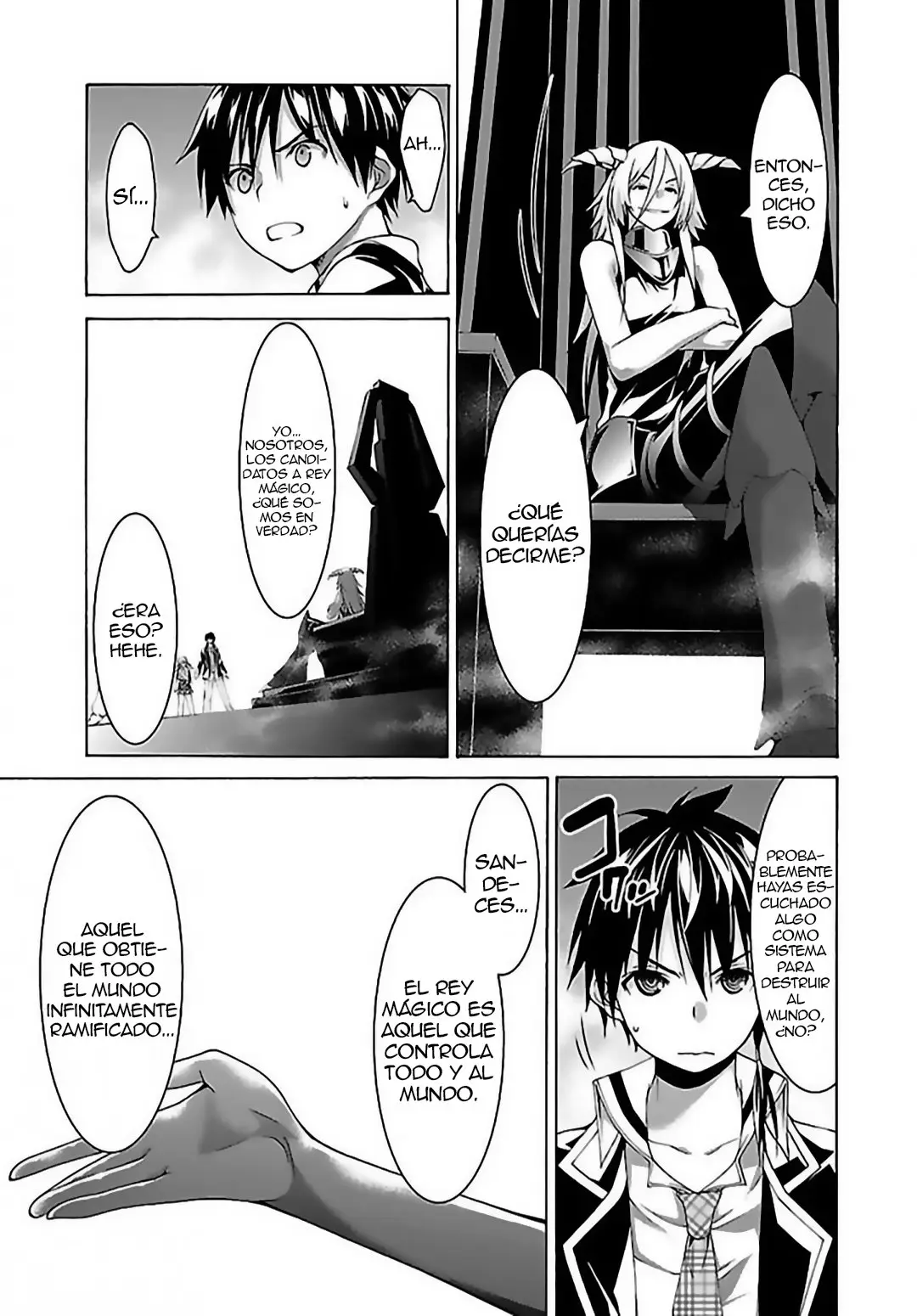 Trinity Seven: 7-Nin no Mahoutsukai capítulo 82 página 22