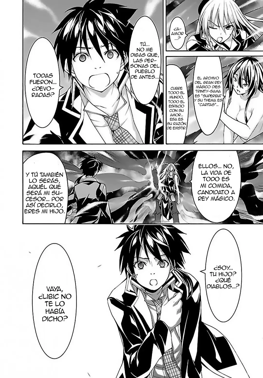 Trinity Seven: 7-Nin no Mahoutsukai capítulo 82 página 28