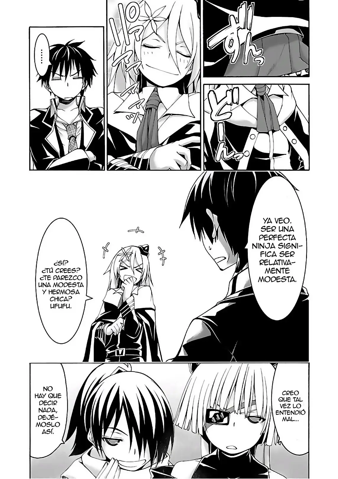 Trinity Seven: 7-Nin no Mahoutsukai capítulo 84 página 4