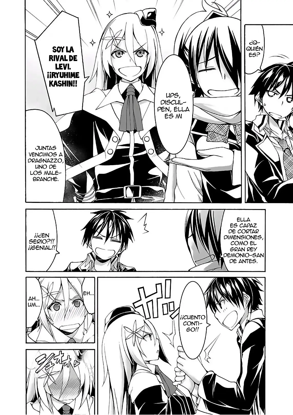 Trinity Seven: 7-Nin no Mahoutsukai capítulo 84 página 5