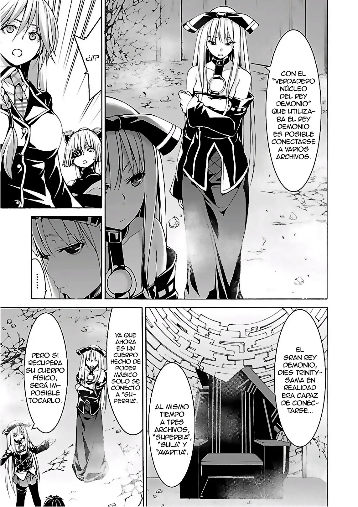 Trinity Seven: 7-Nin no Mahoutsukai capítulo 84 página 8