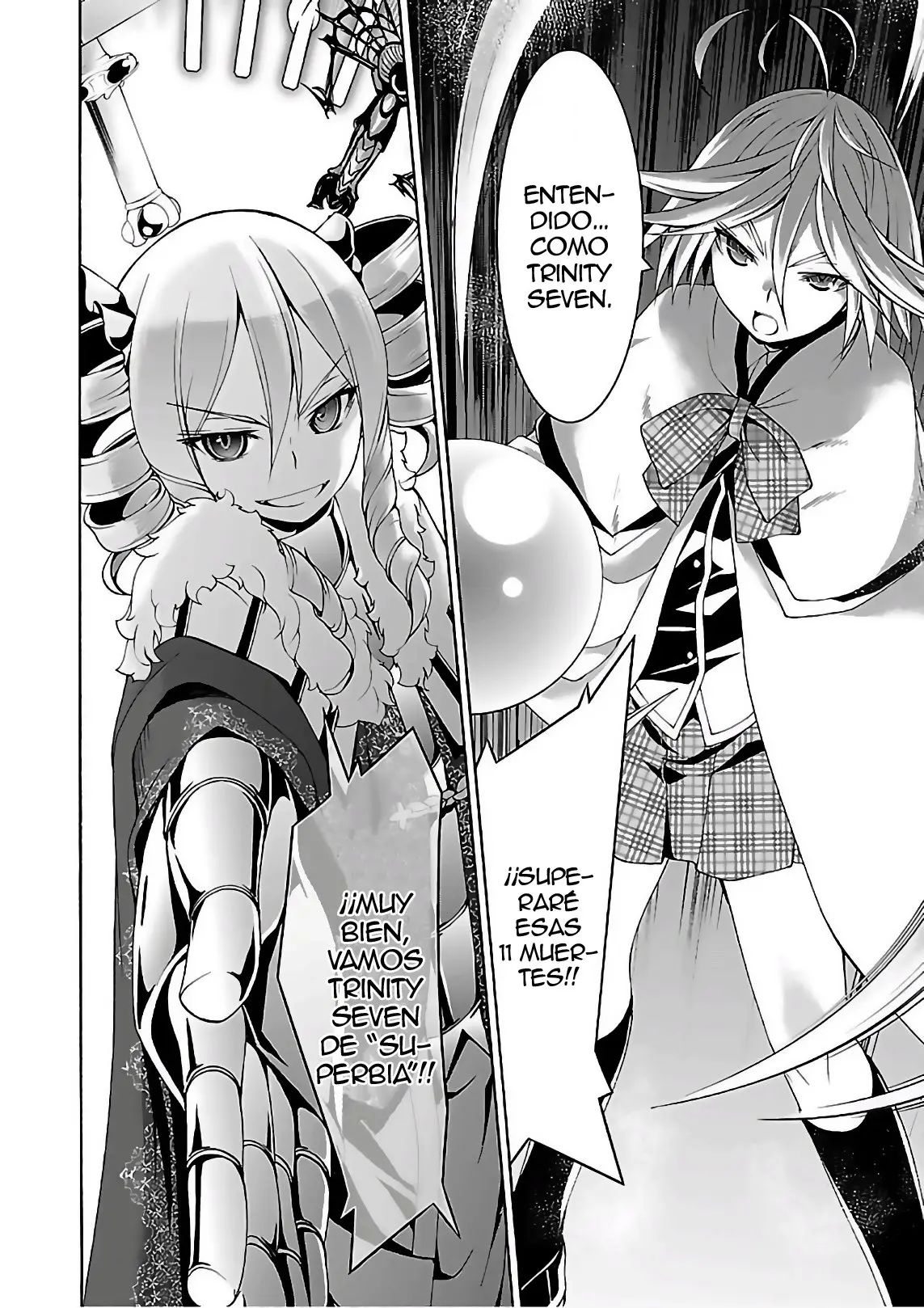 Trinity Seven: 7-Nin no Mahoutsukai capítulo 84 página 29