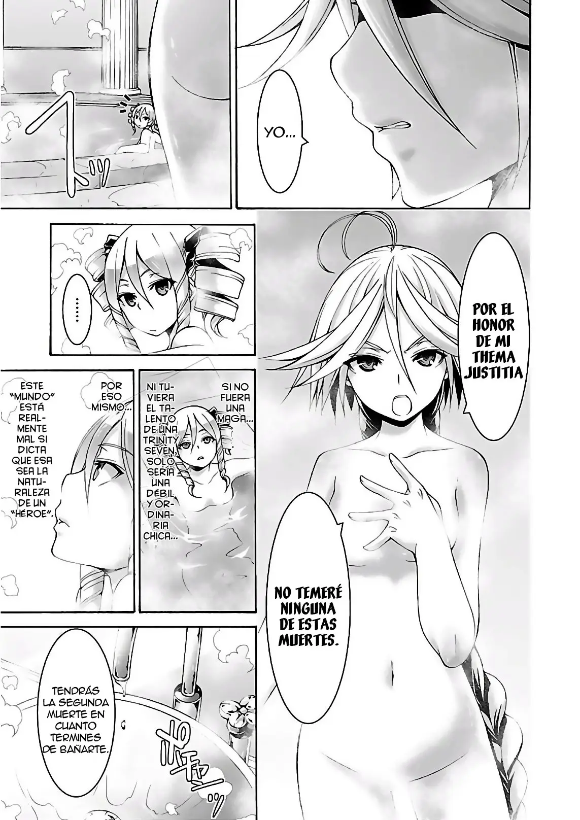 Trinity Seven: 7-Nin no Mahoutsukai capítulo 85 página 14
