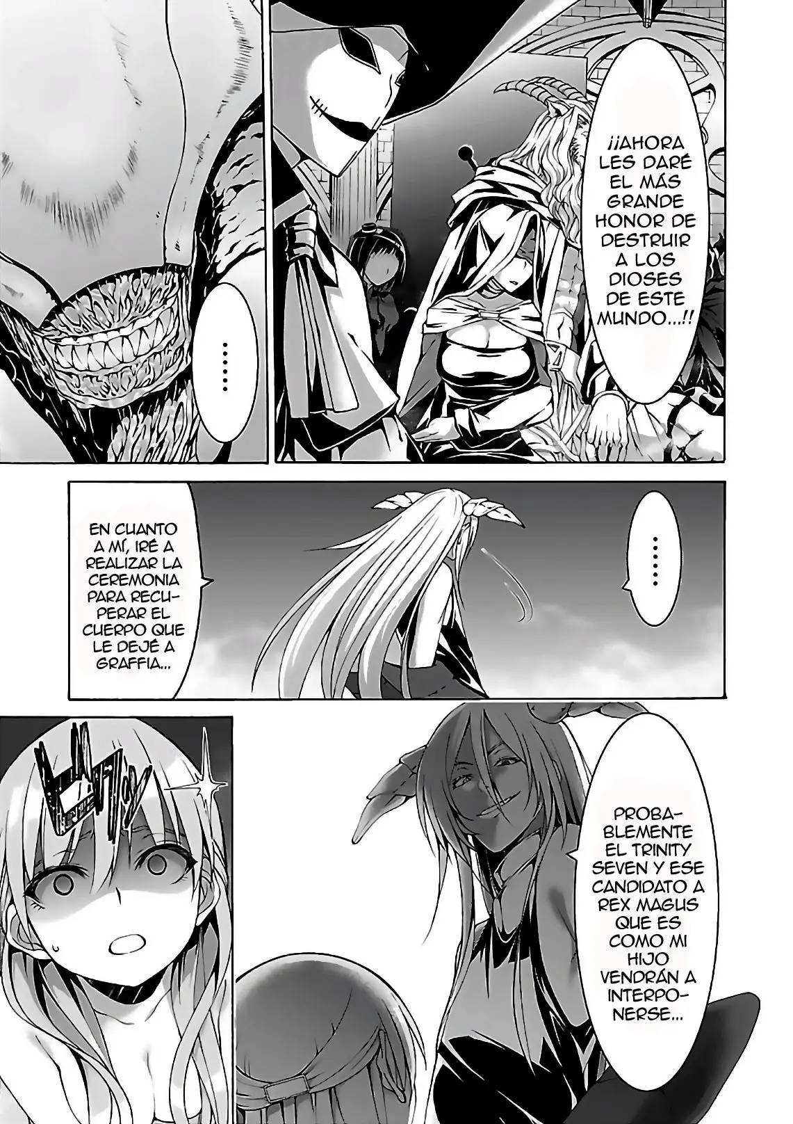 Trinity Seven: 7-Nin no Mahoutsukai capítulo 86 página 4
