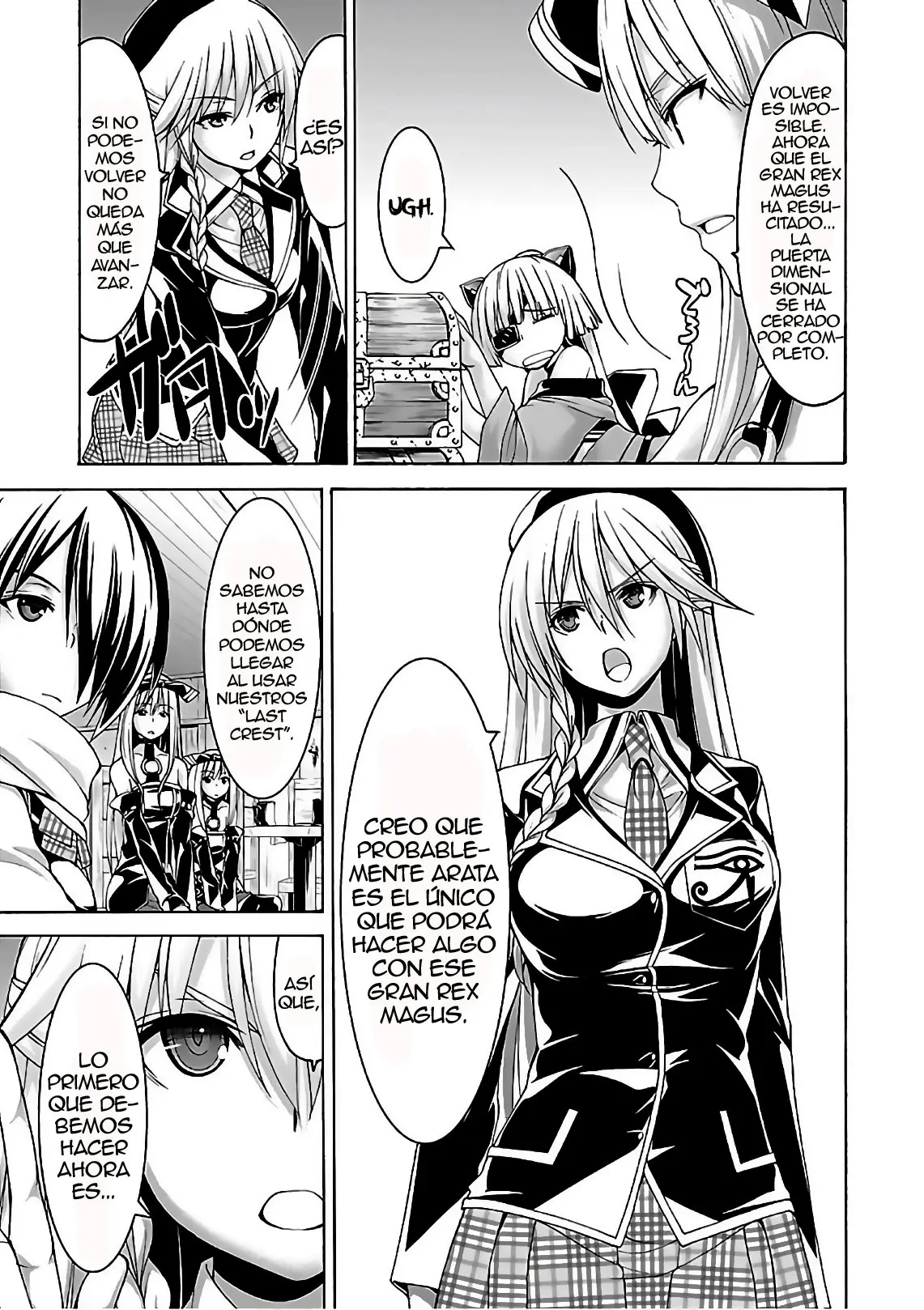 Trinity Seven: 7-Nin no Mahoutsukai capítulo 86 página 10