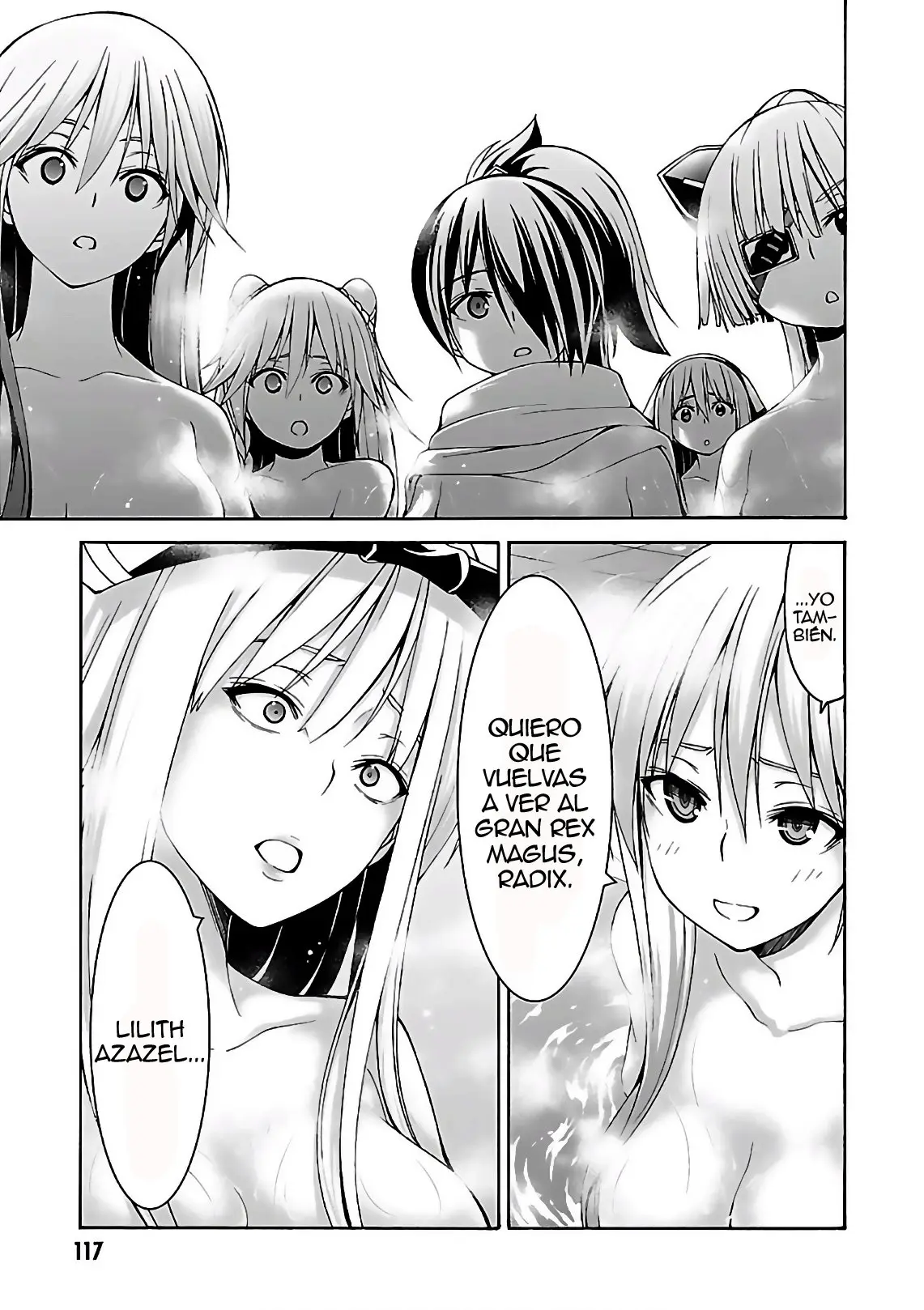 Trinity Seven: 7-Nin no Mahoutsukai capítulo 86 página 17