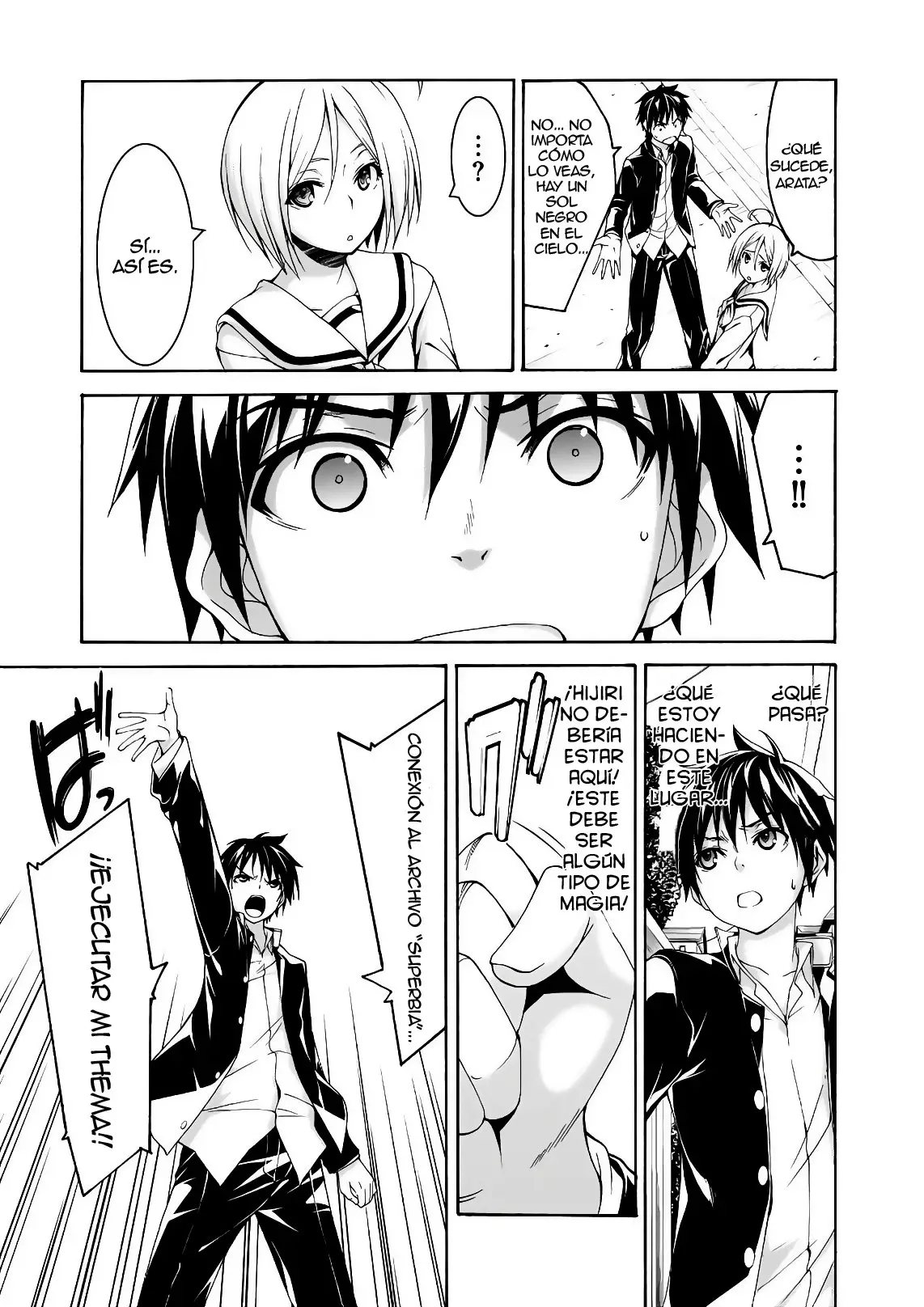 Trinity Seven: 7-Nin no Mahoutsukai capítulo 87 página 9