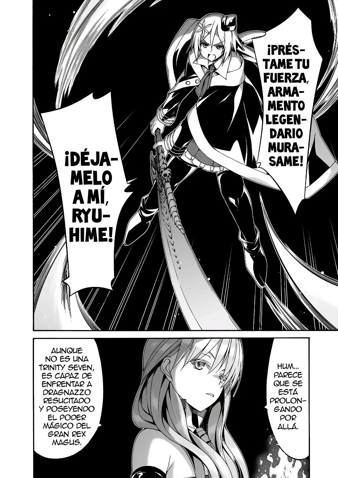 Trinity Seven: 7-Nin no Mahoutsukai capítulo 87 página 28