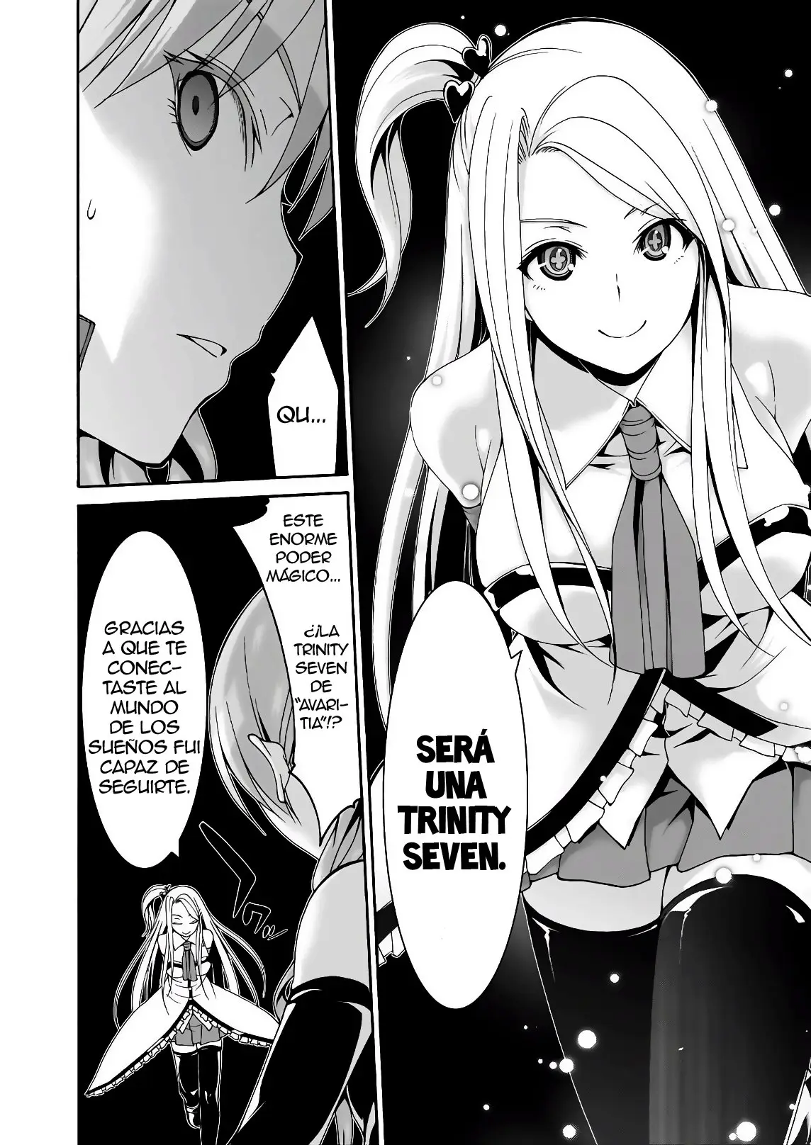 Trinity Seven: 7-Nin no Mahoutsukai capítulo 87 página 32