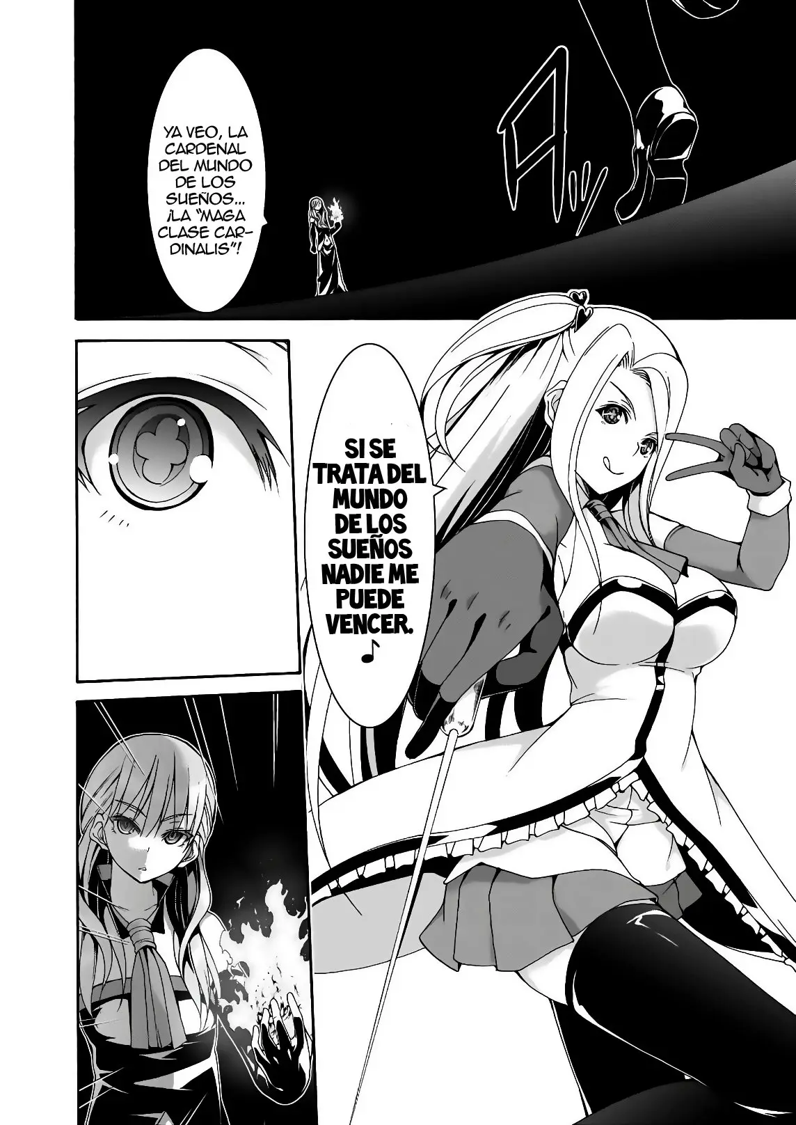 Trinity Seven: 7-Nin no Mahoutsukai capítulo 87 página 34