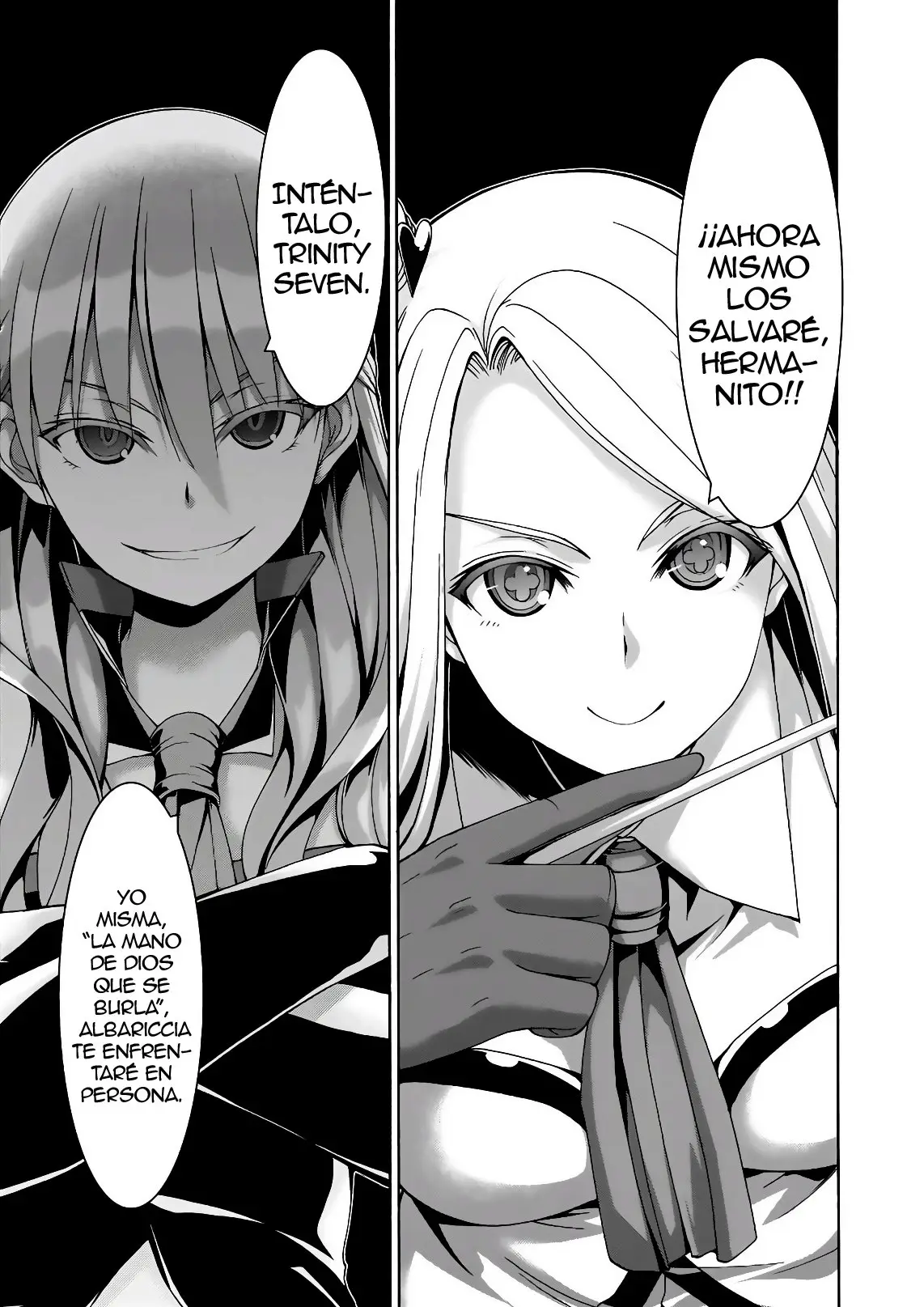 Trinity Seven: 7-Nin no Mahoutsukai capítulo 87 página 35