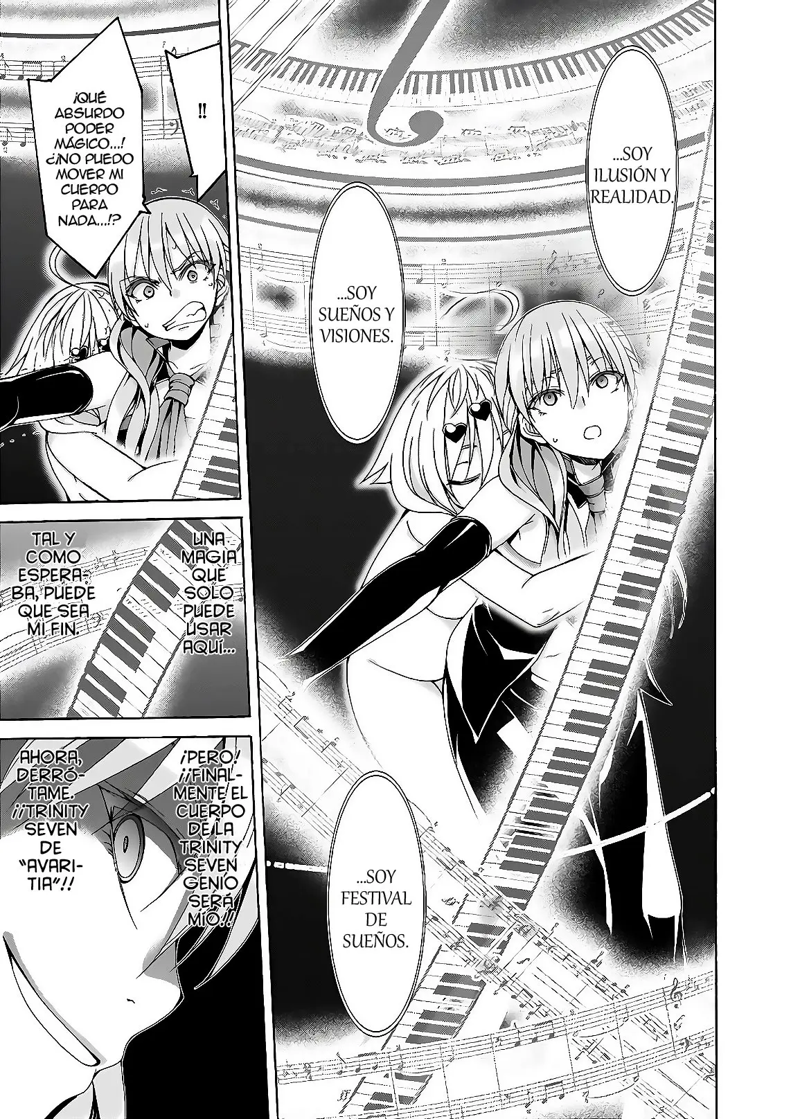 Trinity Seven: 7-Nin no Mahoutsukai capítulo 88 página 12