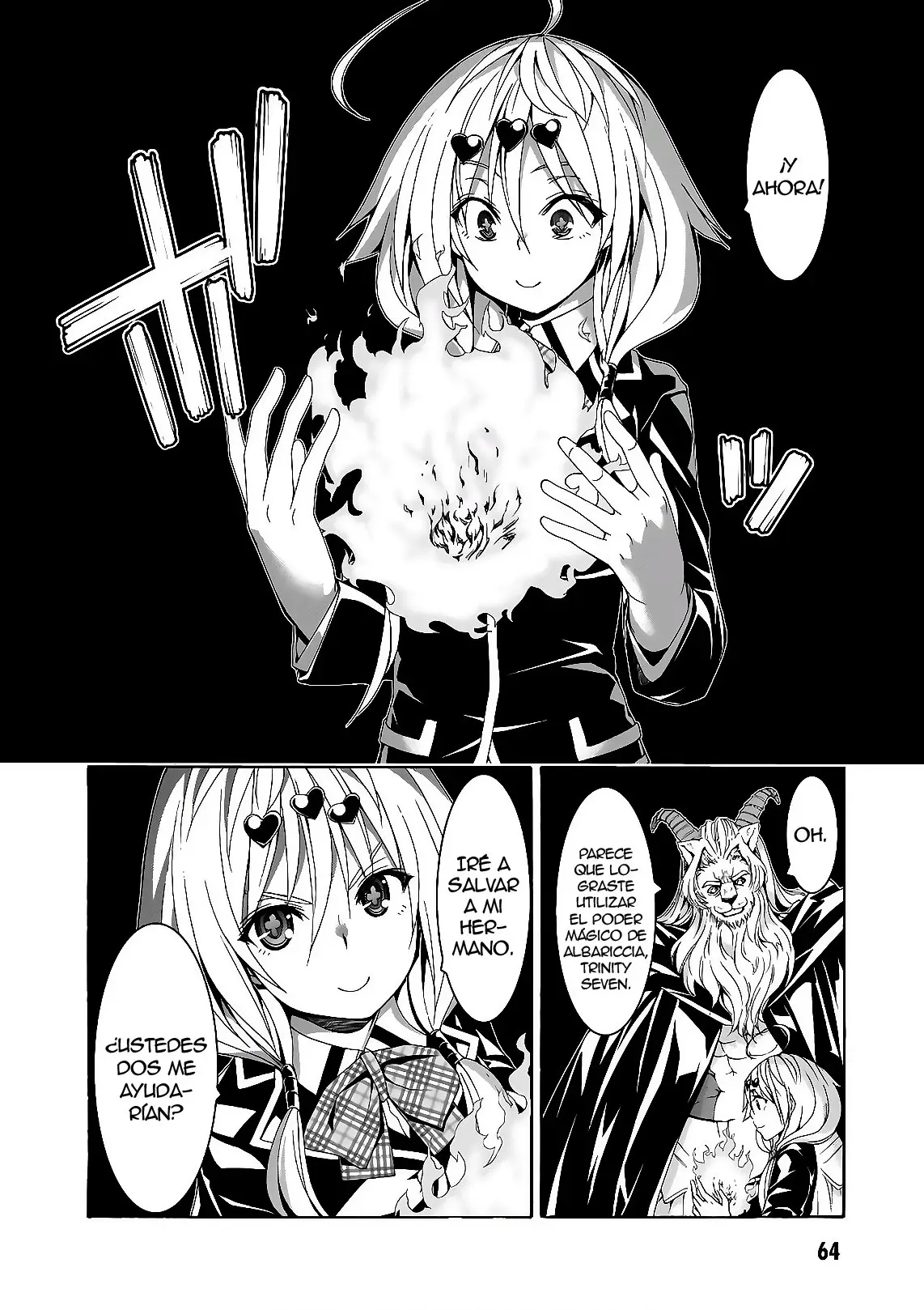 Trinity Seven: 7-Nin no Mahoutsukai capítulo 88 página 30