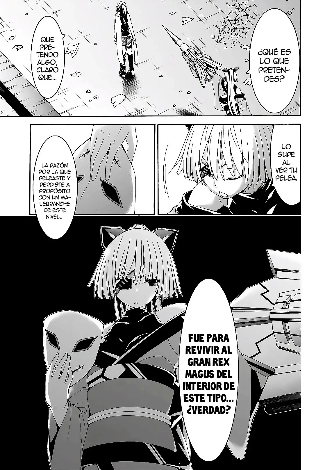 Trinity Seven: 7-Nin no Mahoutsukai capítulo 89 página 12
