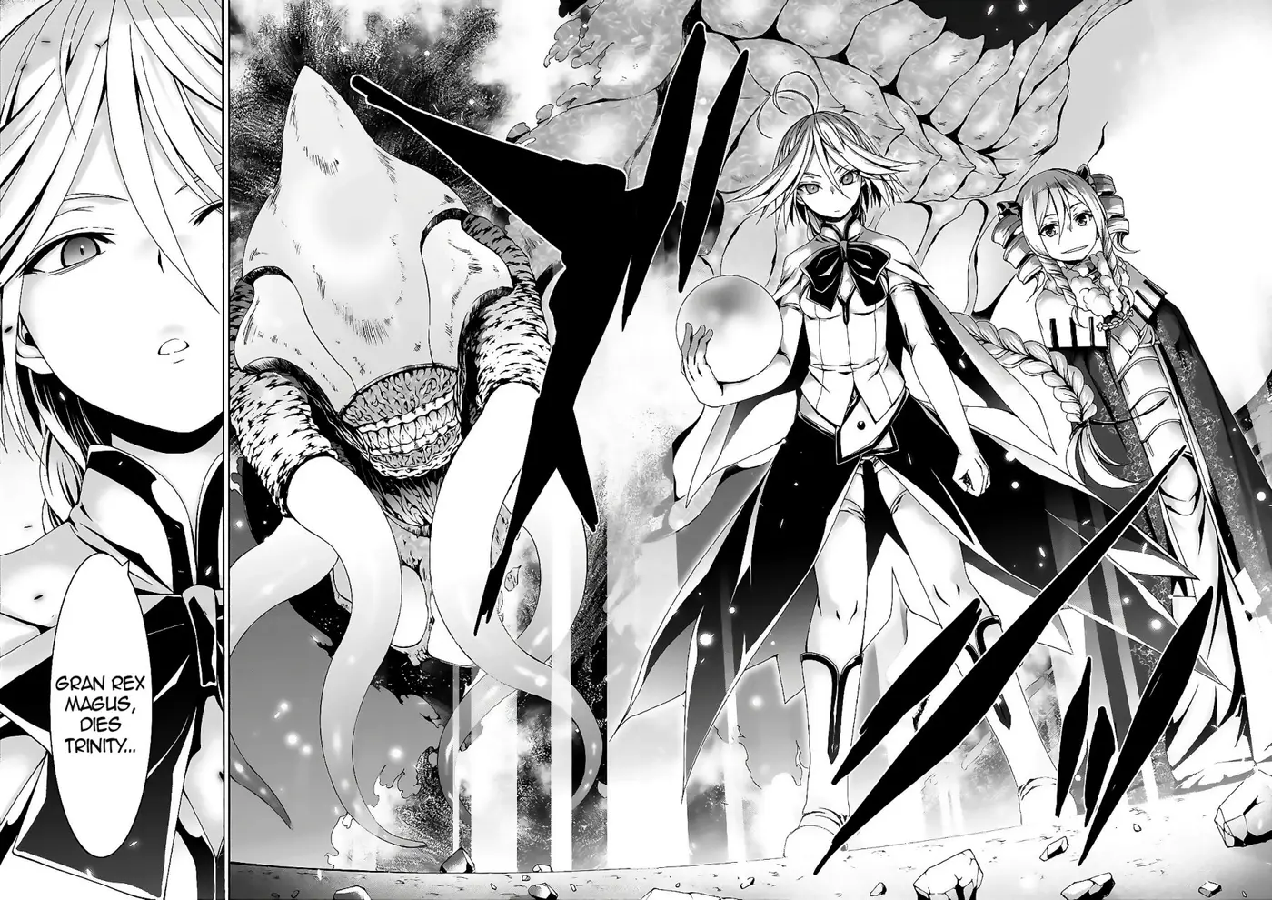 Trinity Seven: 7-Nin no Mahoutsukai capítulo 89 página 17