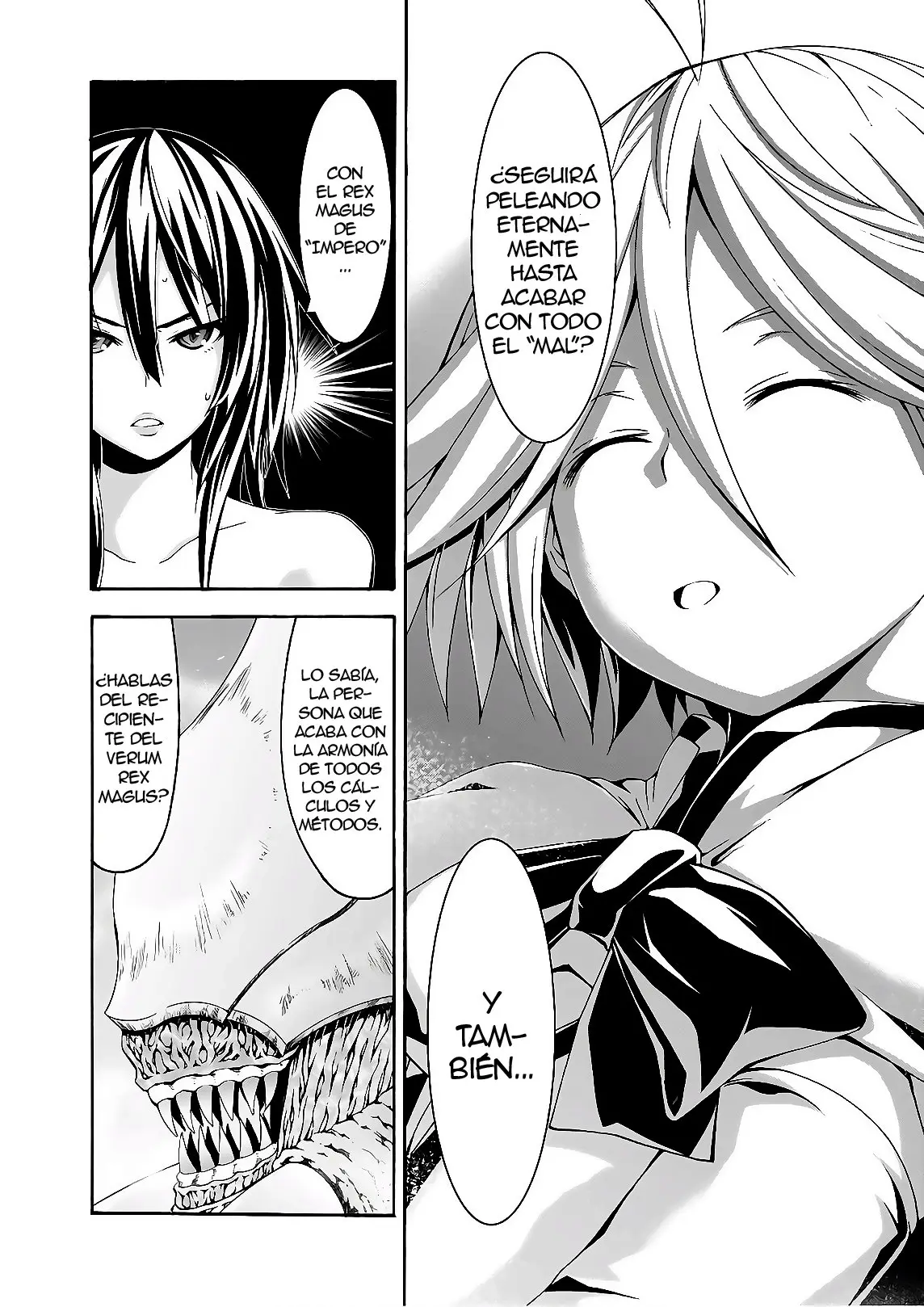 Trinity Seven: 7-Nin no Mahoutsukai capítulo 90 página 25