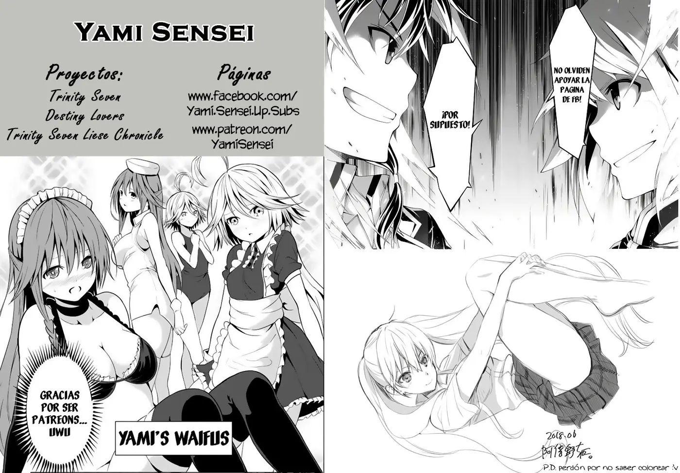 Trinity Seven: 7-Nin no Mahoutsukai capítulo 91 página 2