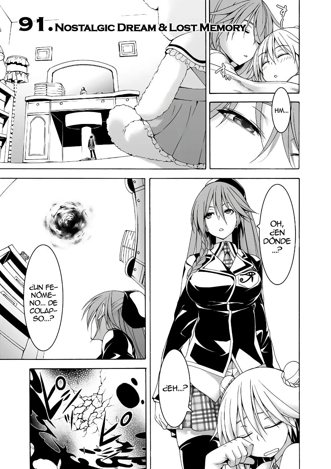 Trinity Seven: 7-Nin no Mahoutsukai capítulo 91 página 3