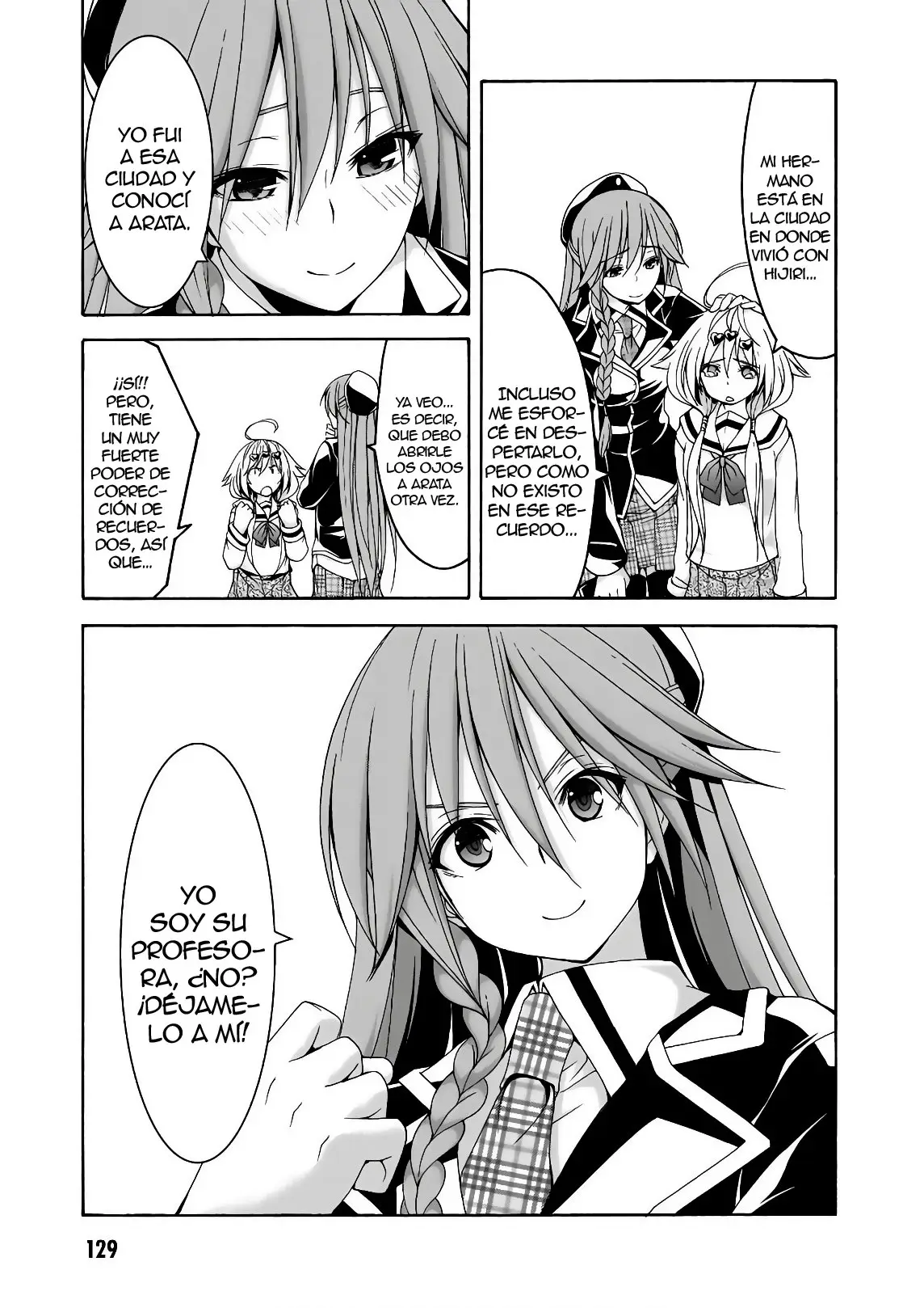 Trinity Seven: 7-Nin no Mahoutsukai capítulo 91 página 7