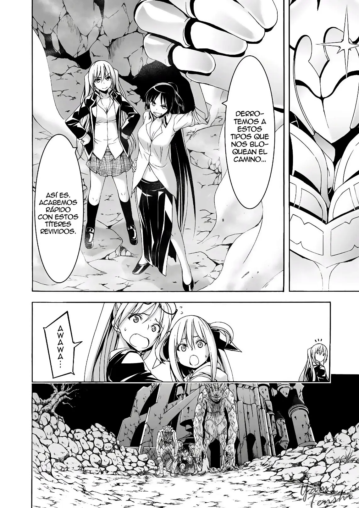 Trinity Seven: 7-Nin no Mahoutsukai capítulo 92 página 11