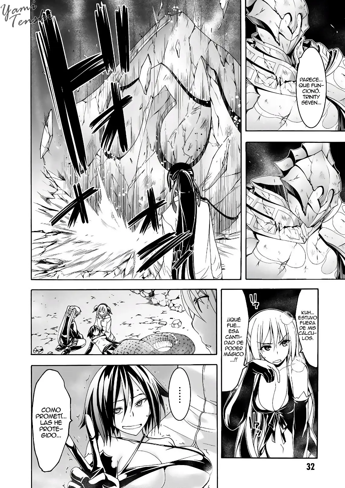 Trinity Seven: 7-Nin no Mahoutsukai capítulo 92 página 35
