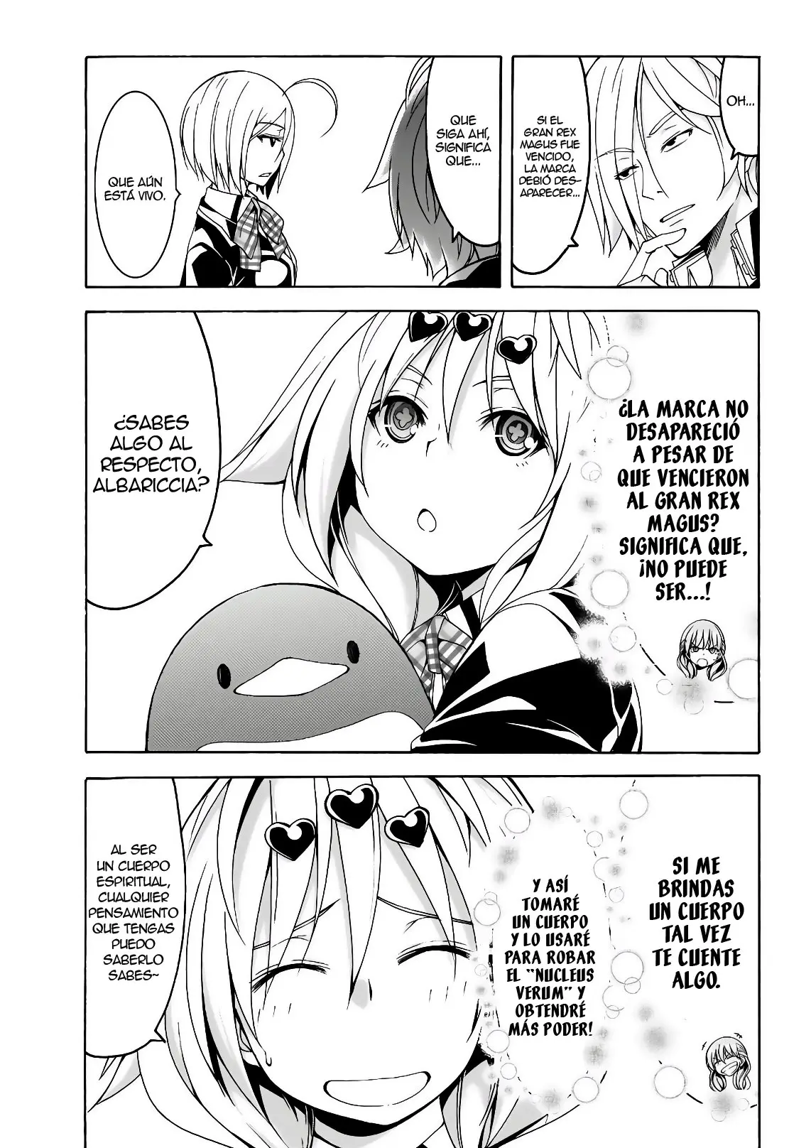 Trinity Seven: 7-Nin no Mahoutsukai capítulo 93 página 18