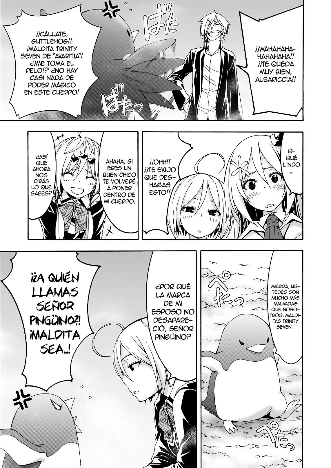 Trinity Seven: 7-Nin no Mahoutsukai capítulo 93 página 21