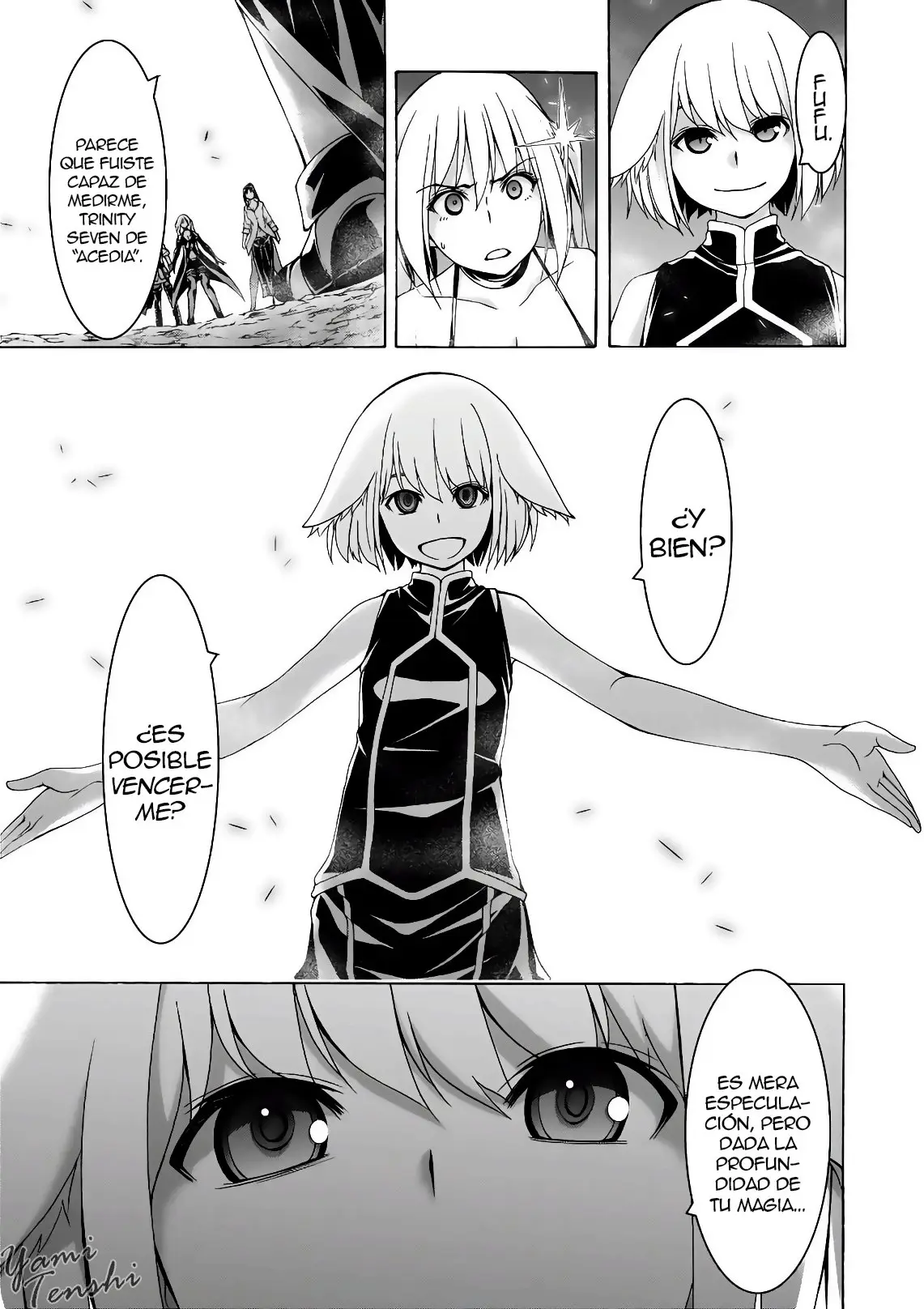 Trinity Seven: 7-Nin no Mahoutsukai capítulo 94 página 5