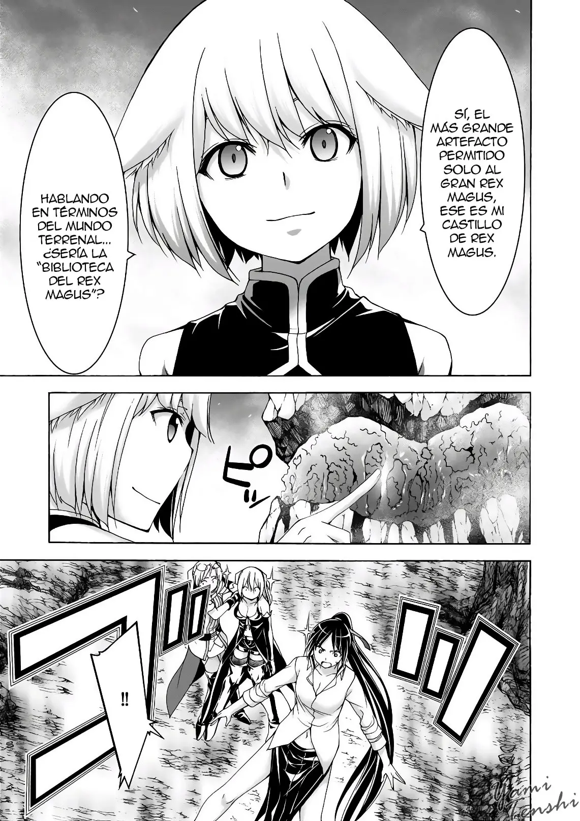 Trinity Seven: 7-Nin no Mahoutsukai capítulo 94 página 13
