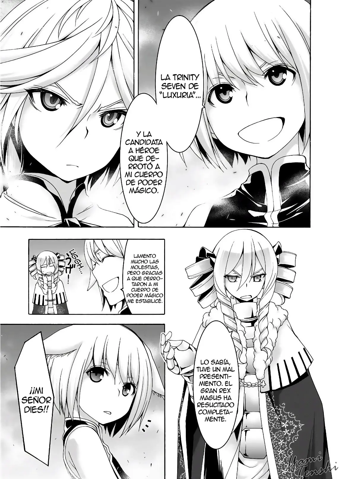 Trinity Seven: 7-Nin no Mahoutsukai capítulo 95 página 18