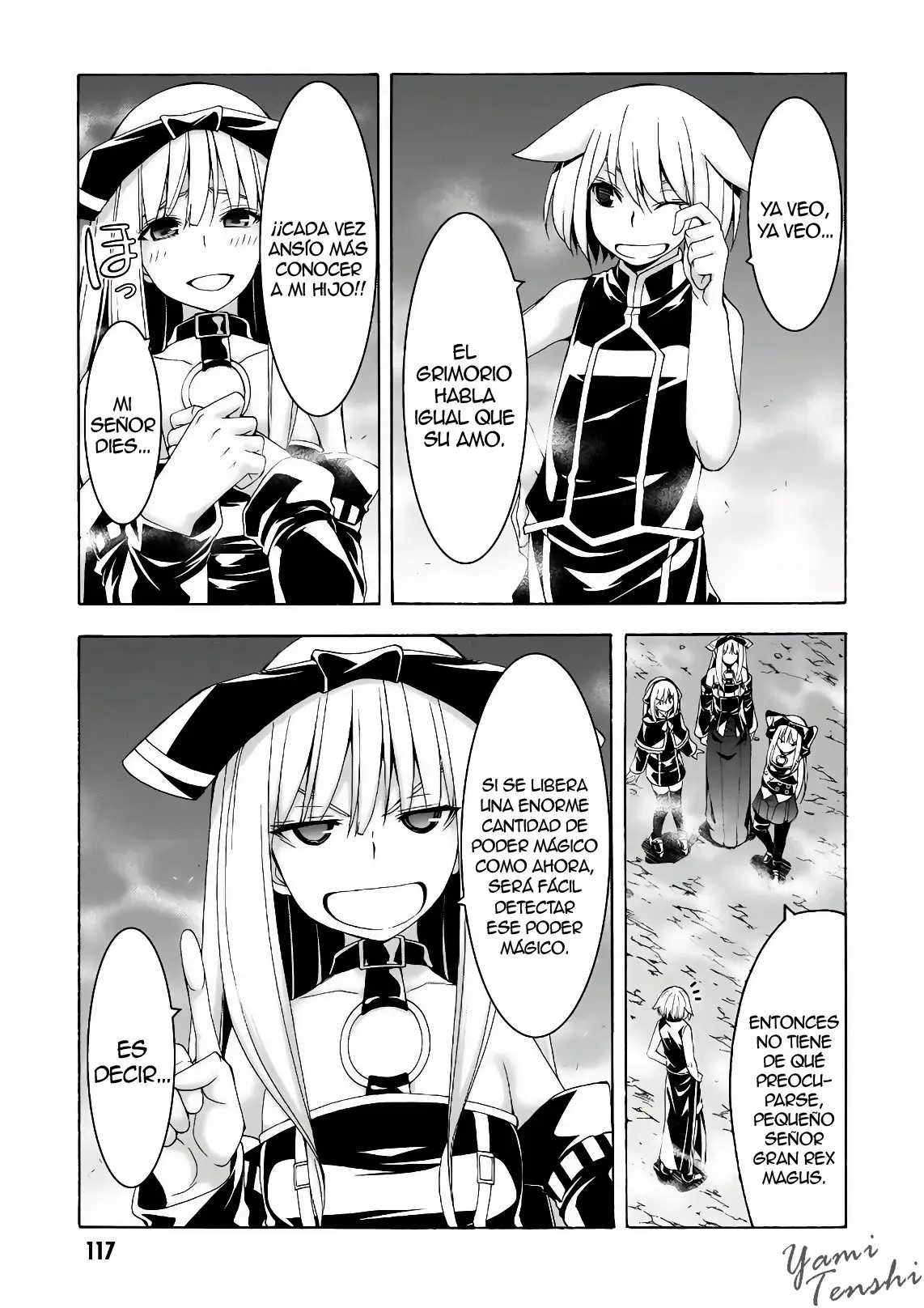 Trinity Seven: 7-Nin no Mahoutsukai capítulo 95 página 22