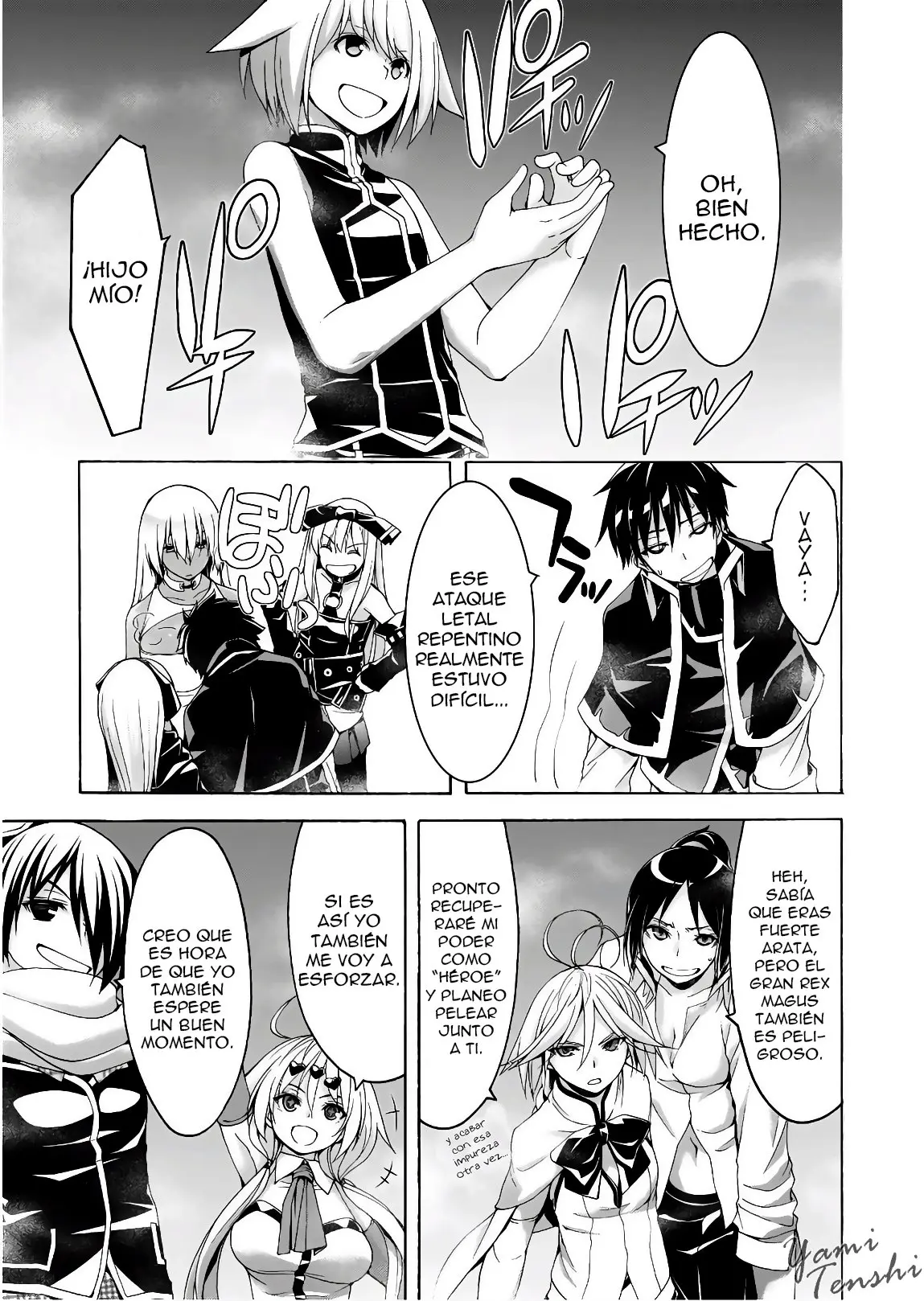 Trinity Seven: 7-Nin no Mahoutsukai capítulo 96 página 19