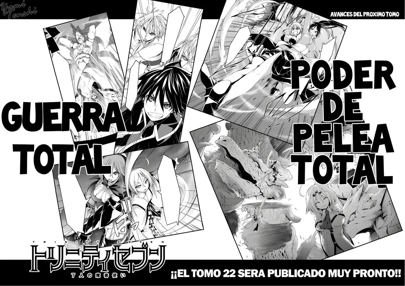 Trinity Seven: 7-Nin no Mahoutsukai capítulo 96 página 35