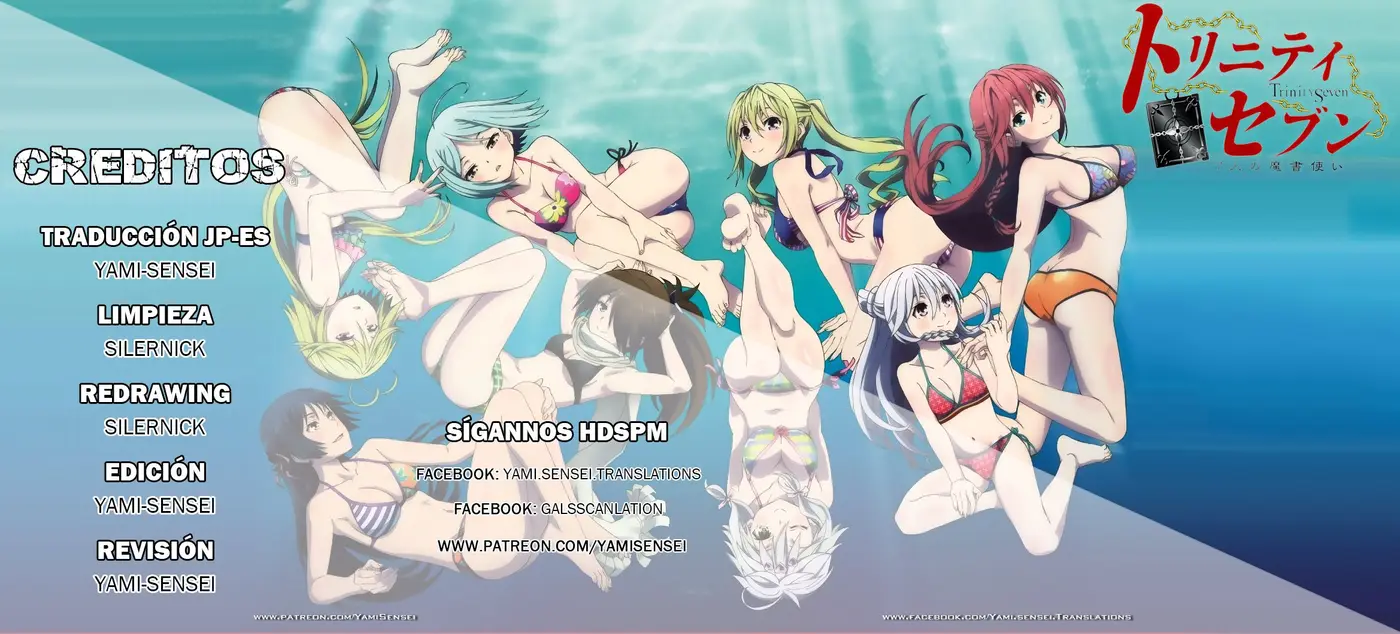 Trinity Seven: 7-Nin no Mahoutsukai capítulo 96 página 40