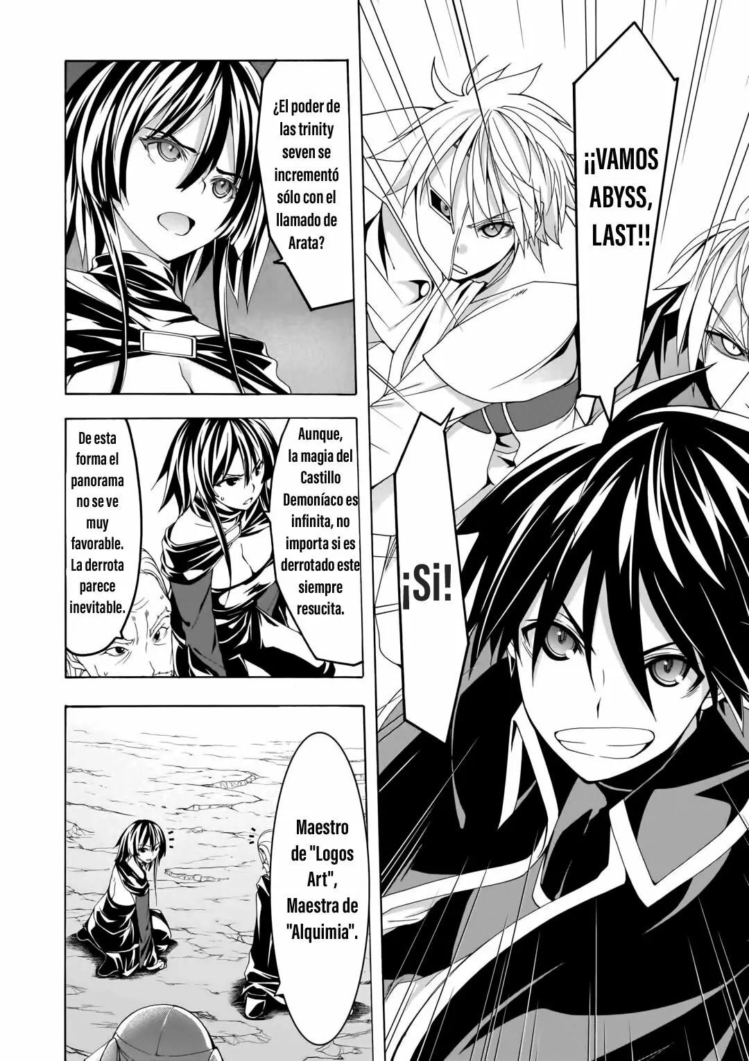 Trinity Seven: 7-Nin no Mahoutsukai capítulo 97 página 12