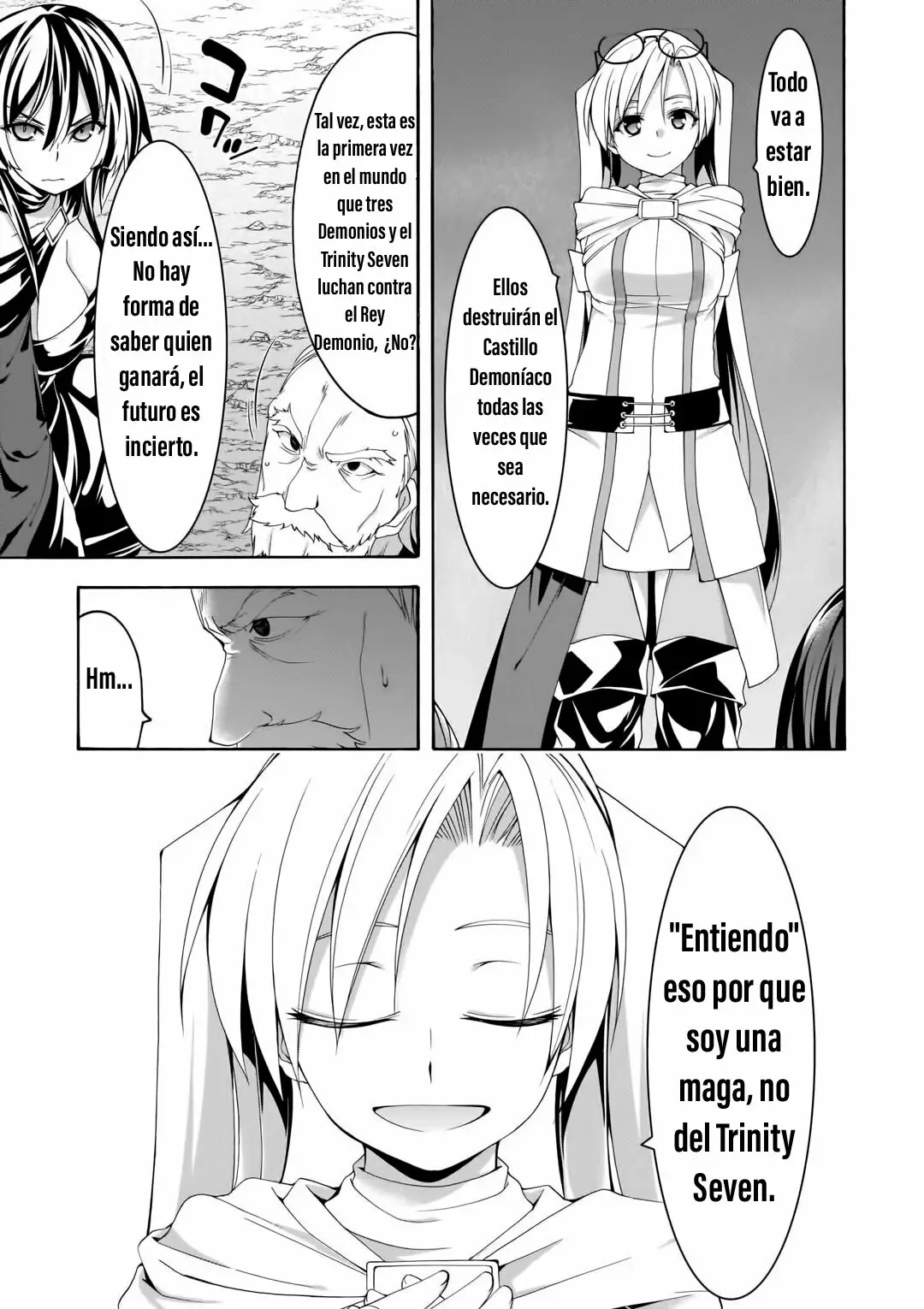 Trinity Seven: 7-Nin no Mahoutsukai capítulo 97 página 13
