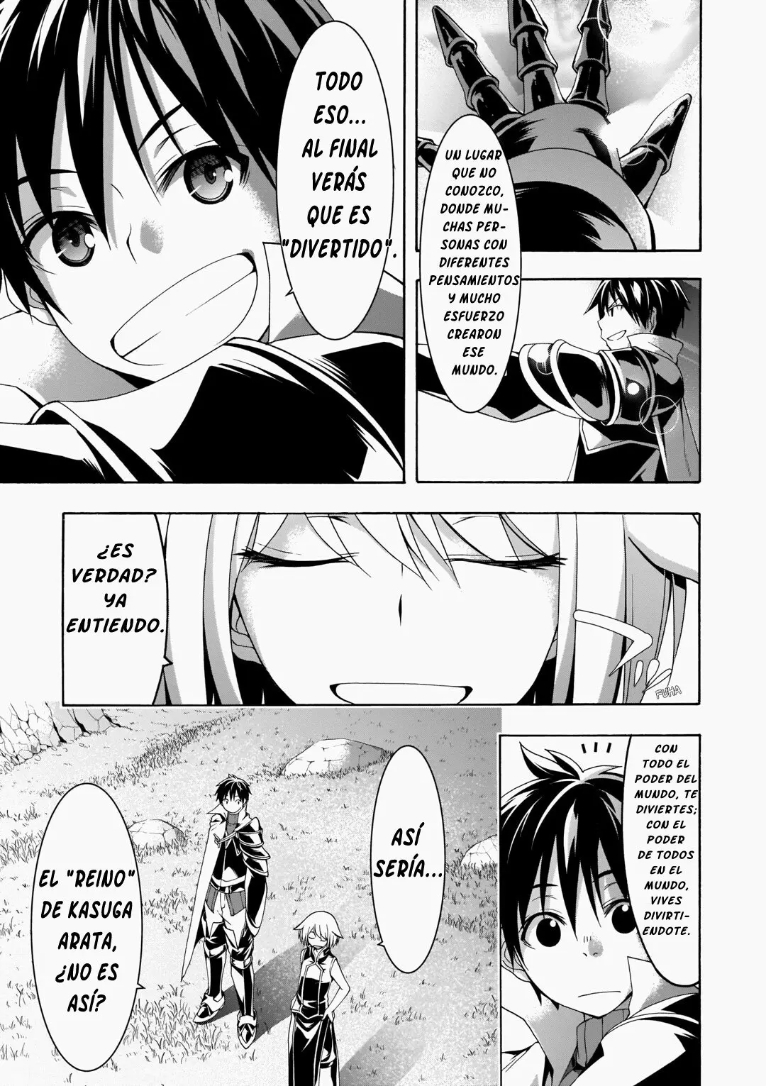 Trinity Seven: 7-Nin no Mahoutsukai capítulo 99 página 9