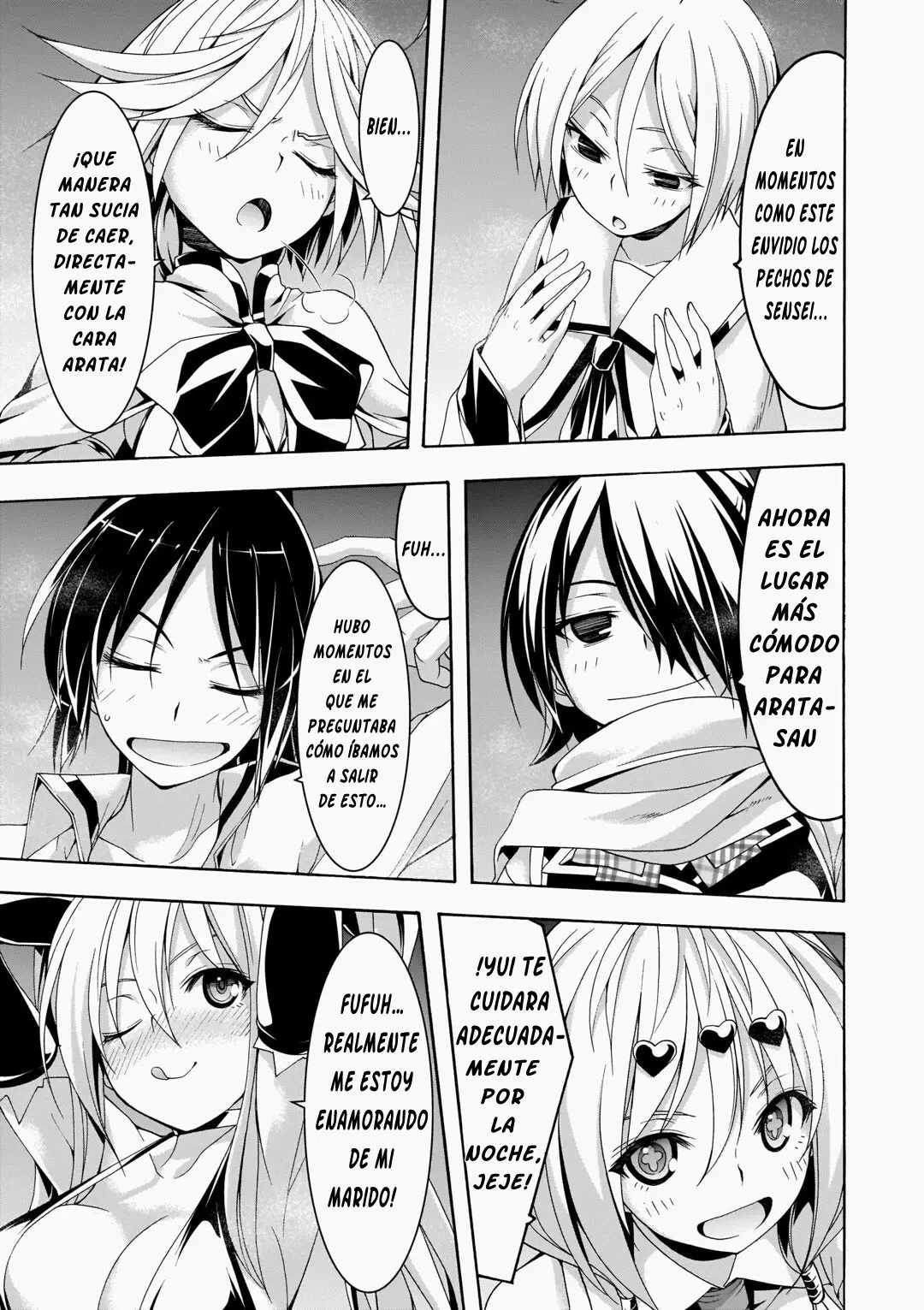 Trinity Seven: 7-Nin no Mahoutsukai capítulo 99 página 17