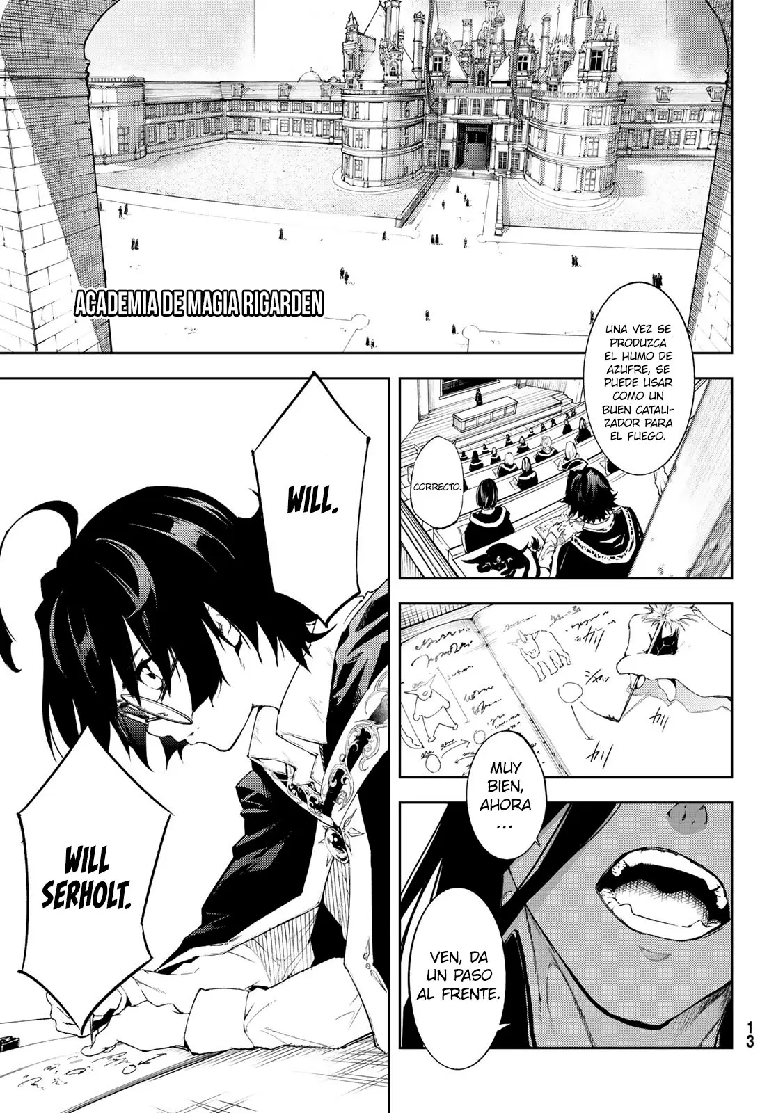 Tsue To Tsurugi No Wistoria capítulo 1 página 5