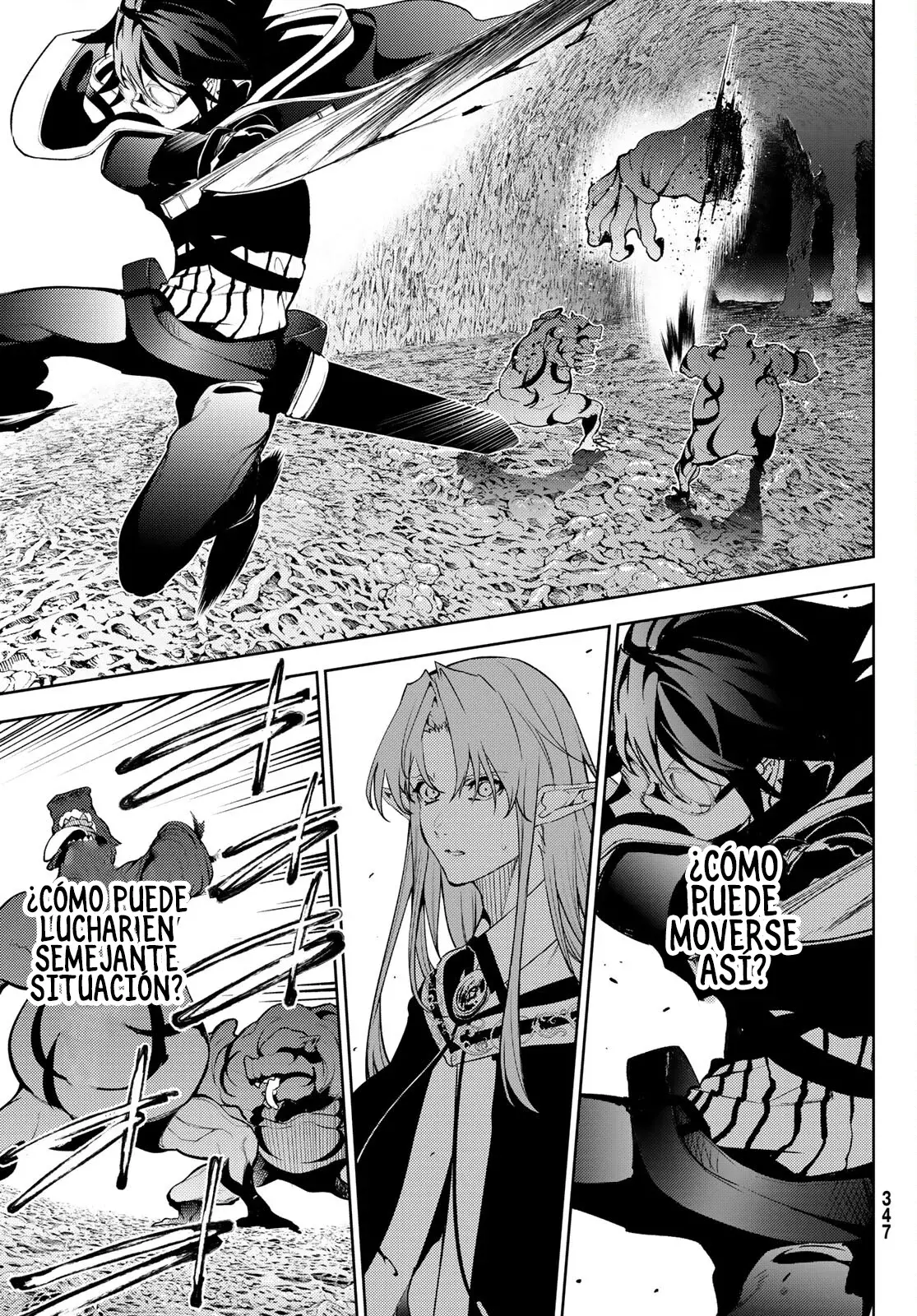 Tsue To Tsurugi No Wistoria capítulo 14 página 34