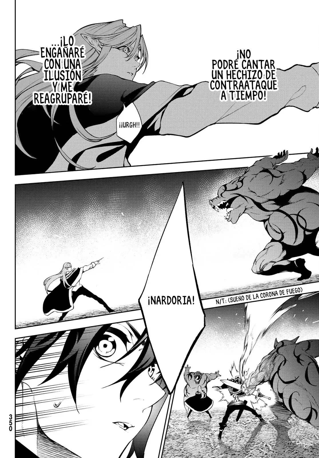 Tsue To Tsurugi No Wistoria capítulo 14 página 37