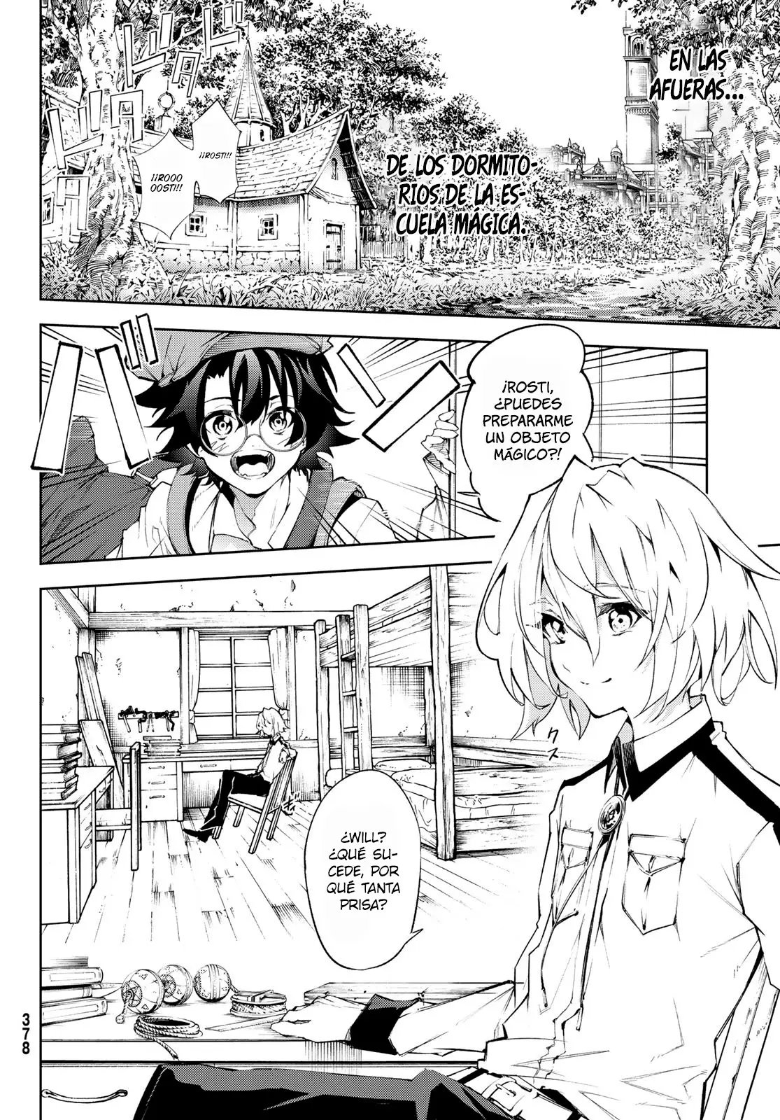 Tsue To Tsurugi No Wistoria capítulo 3 página 5