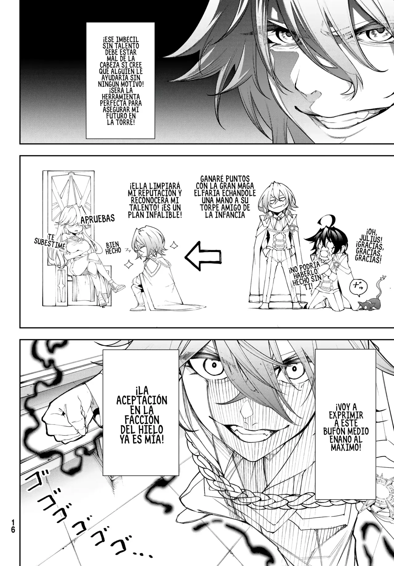 Tsue To Tsurugi No Wistoria capítulo 34 página 8